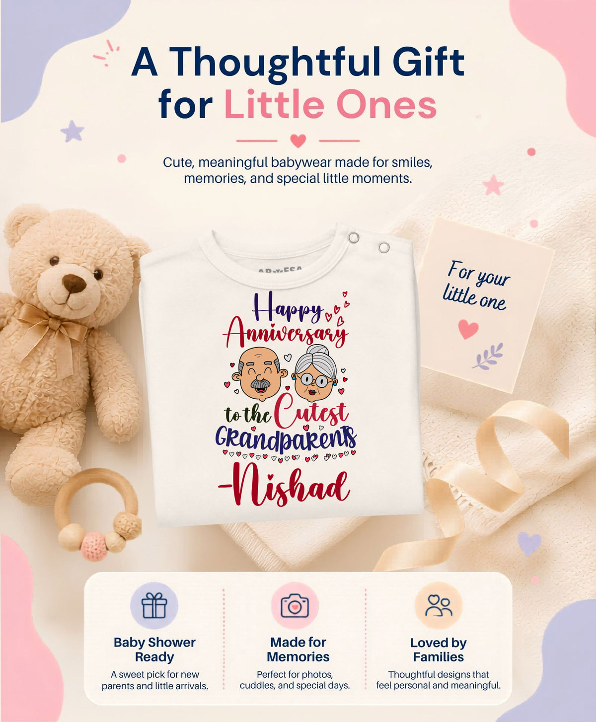 Yes | Happy Anniversay GrandParents Family Anniversary - Jumpsuit