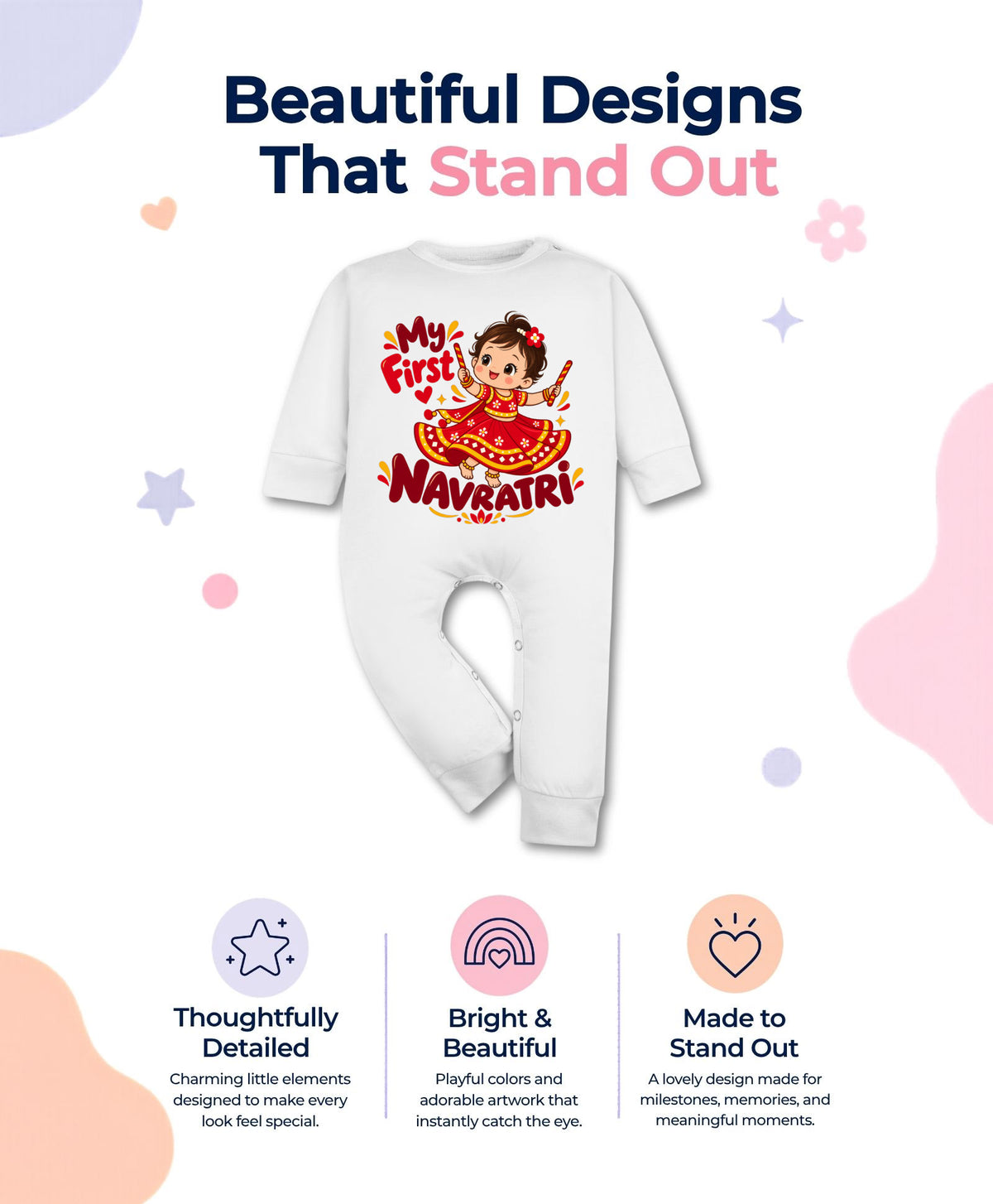 No | My First Navratri - Jumpsuit