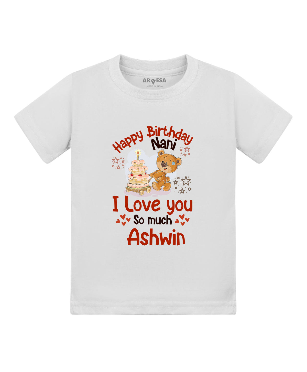 Yes | Happy Birthday Nani Family Birthday - T-shirt