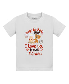 T-shirt featuring the same print