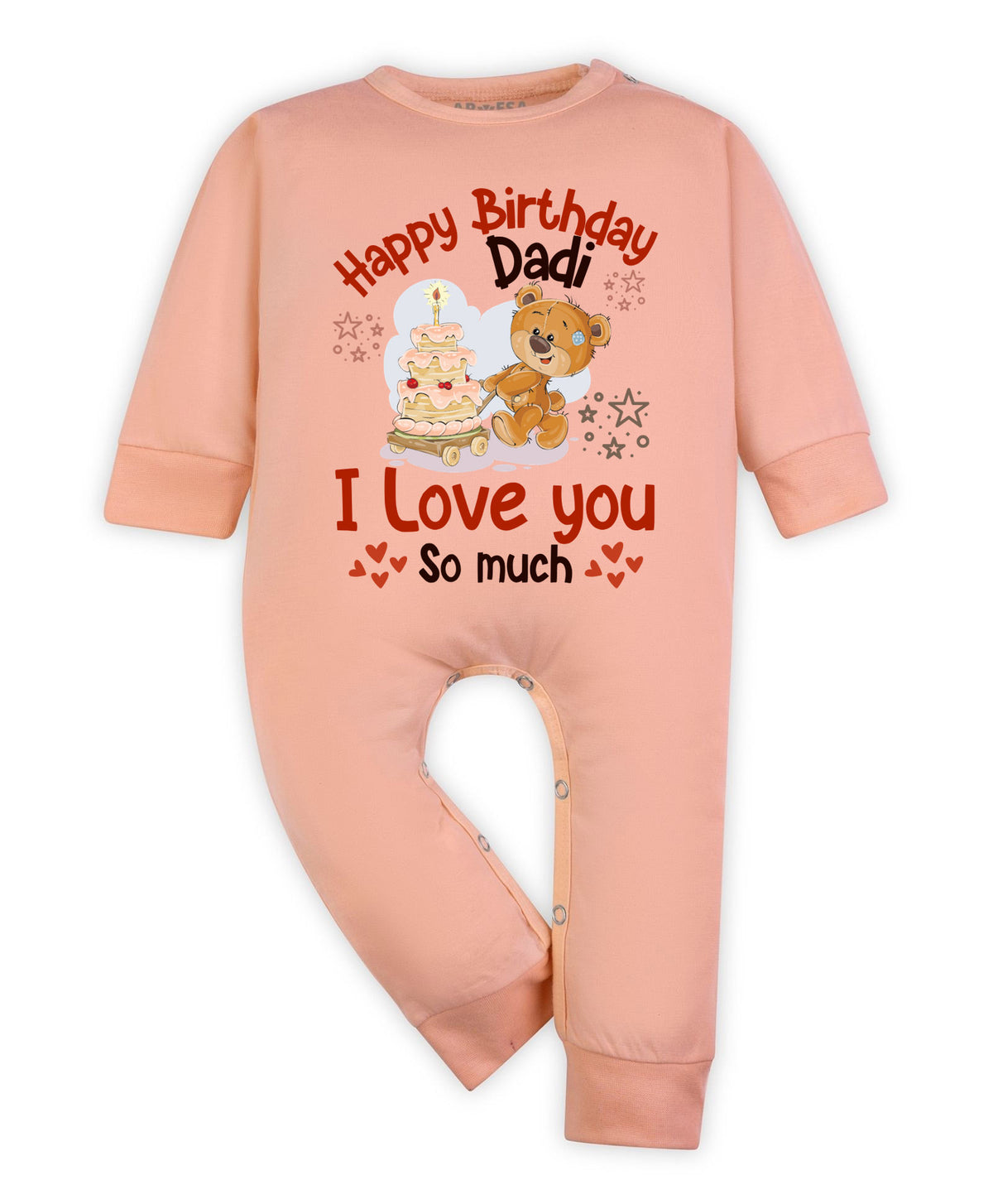 No | Happy Birthday Dadi Family Birthday - Jumpsuit