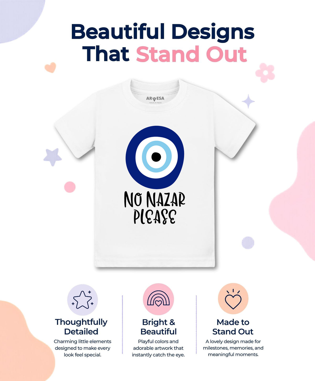 No | No Nazar Please Quirky - T-shirt