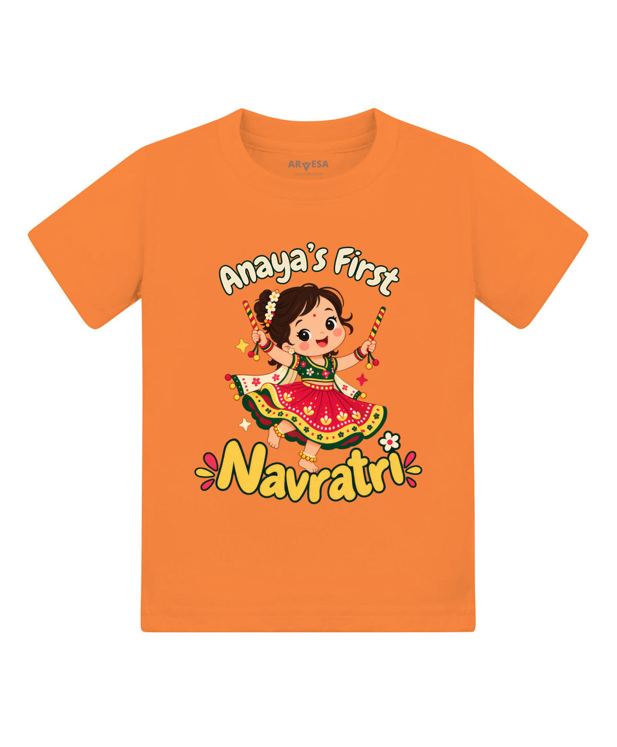 Yes | My First Navratri - T-shirt