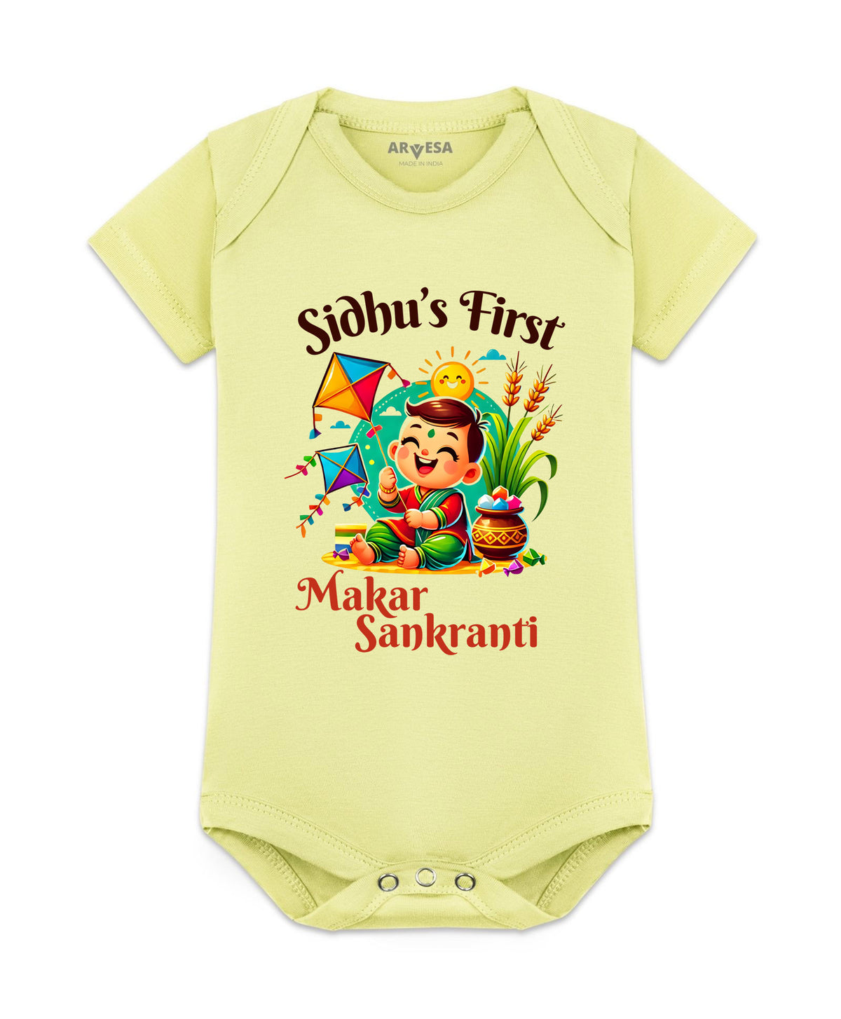 Yes | My First Makar sankranti - Romper