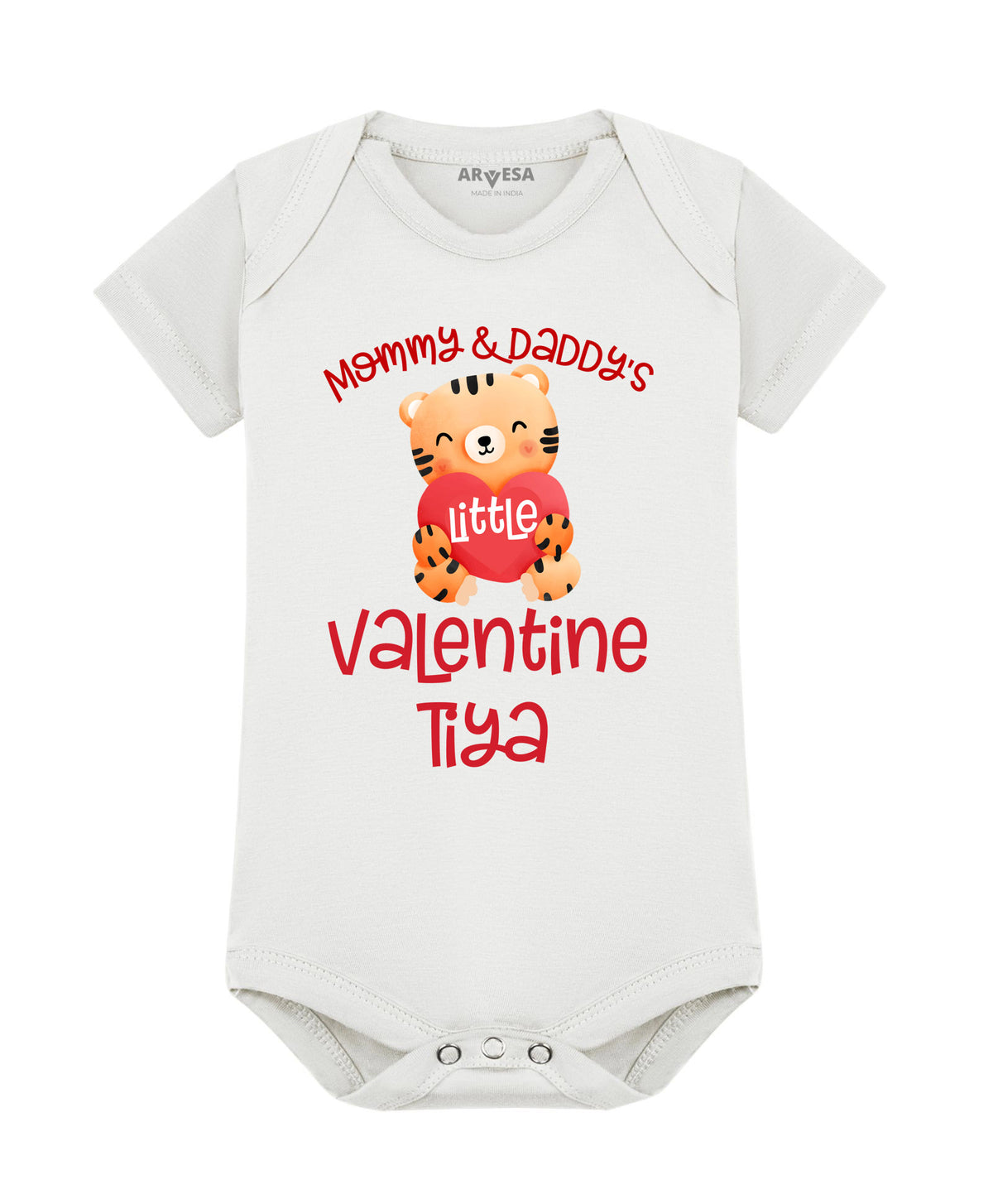 Yes | Mommy And Daddy Valentine - Romper