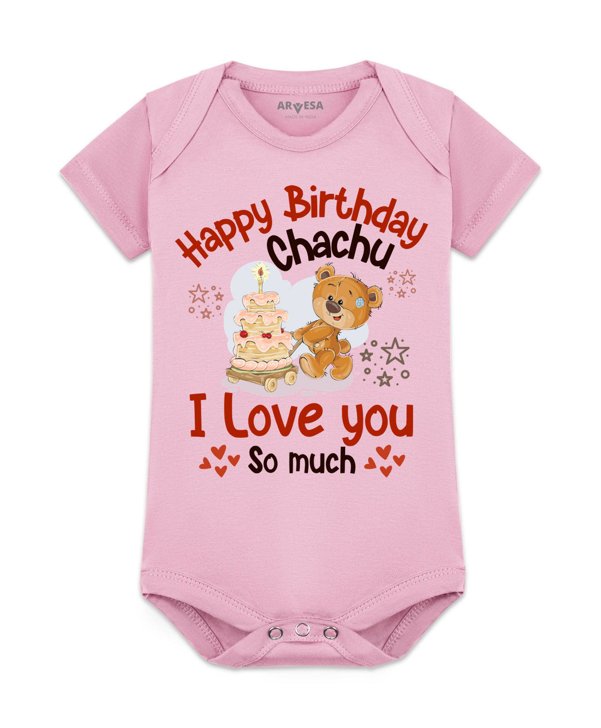 No | Happy Birthday Chachu Family Birthday - Romper