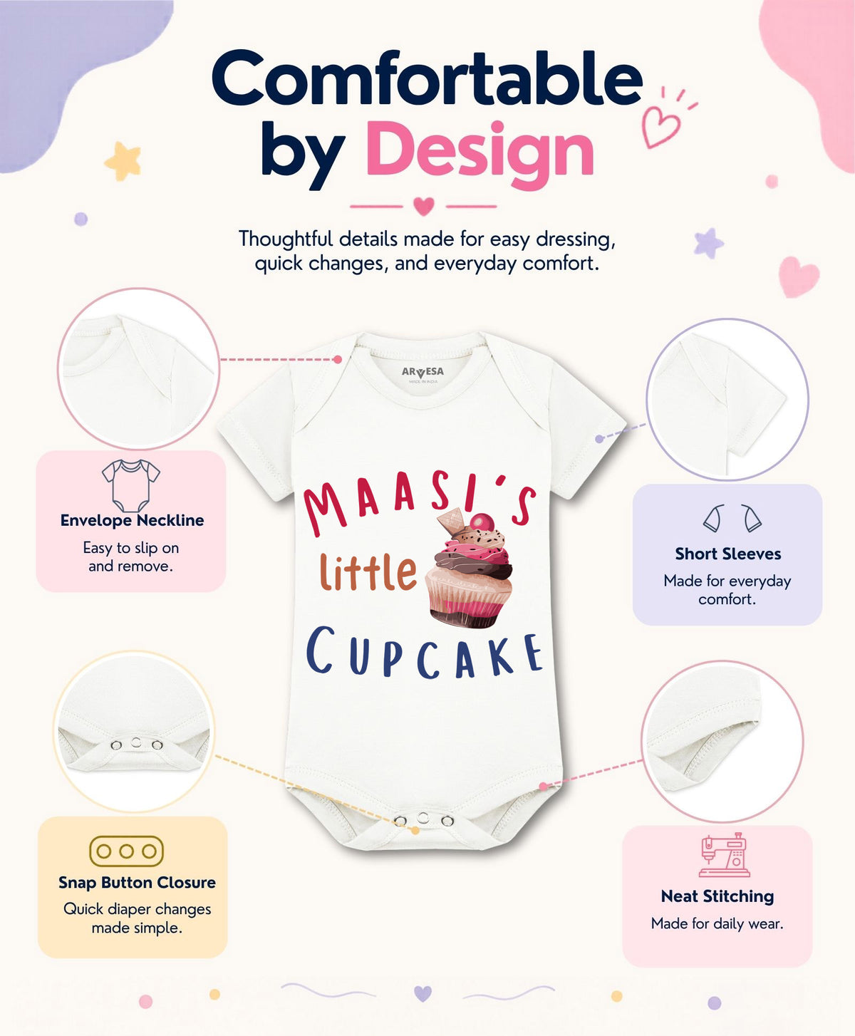 No | Maasi Little Cupcake - Romper