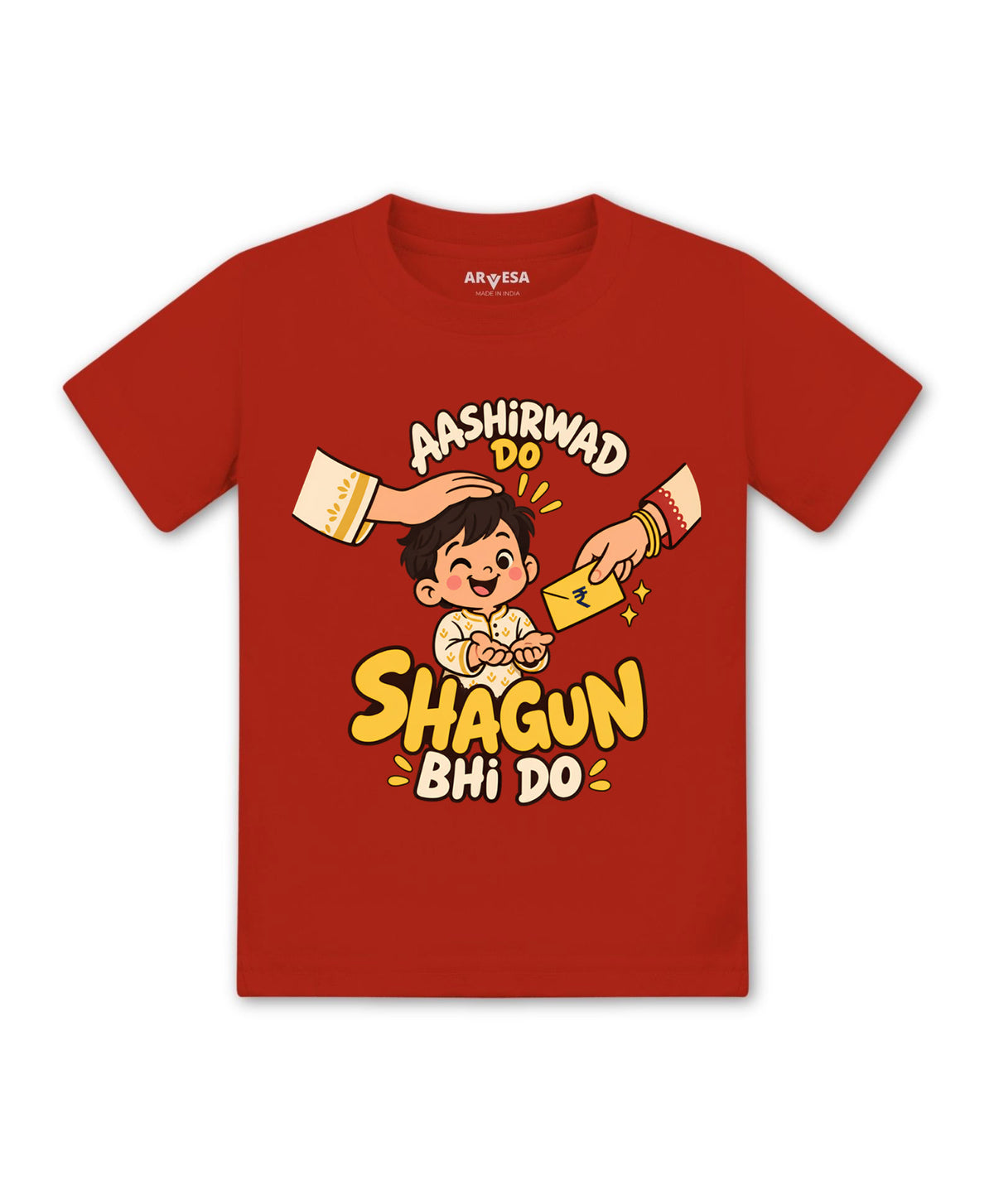 Aashirwad Do Shagun Bhi Do Diwali - T-shirt