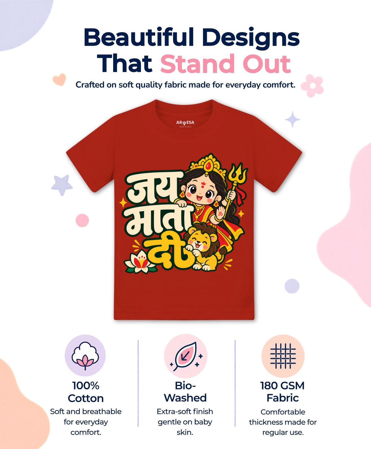 Jai Mata Di Navratri - T-shirt