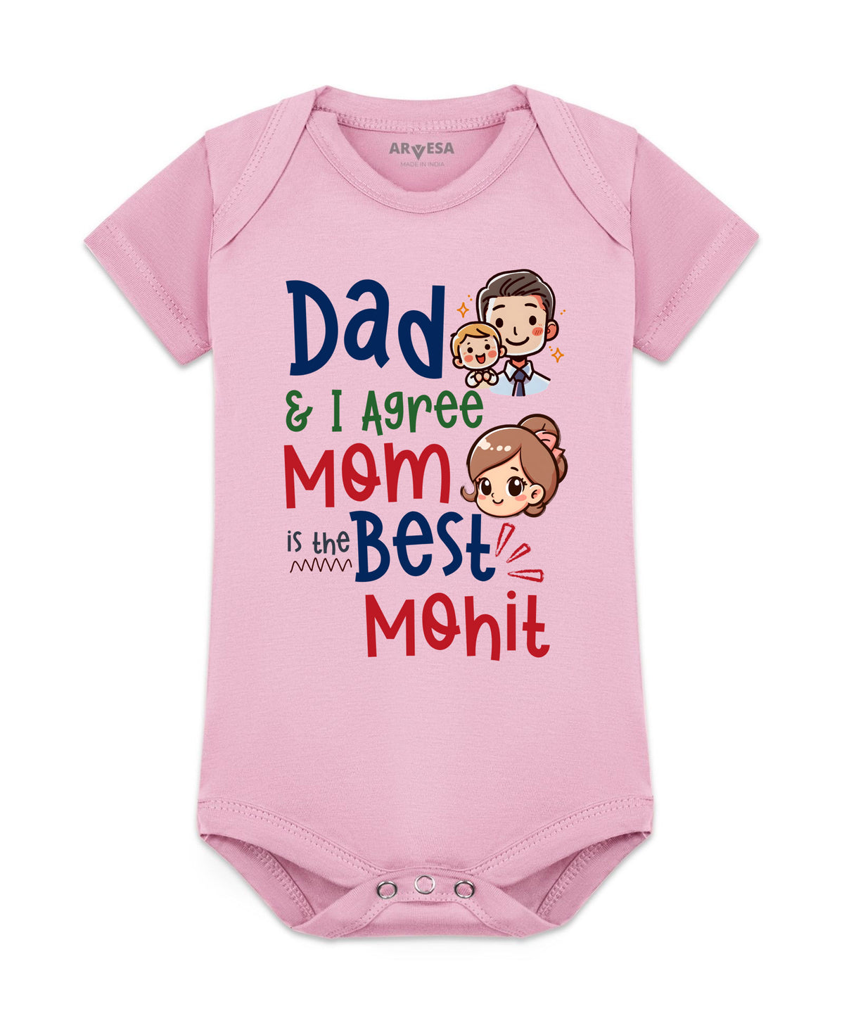 Yes | Daddy & I Agree Mommy Is Best - Romper