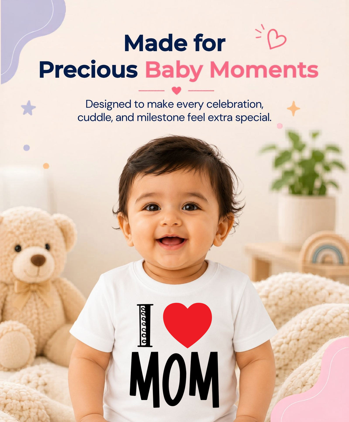 No | I Love Mom - T-shirt