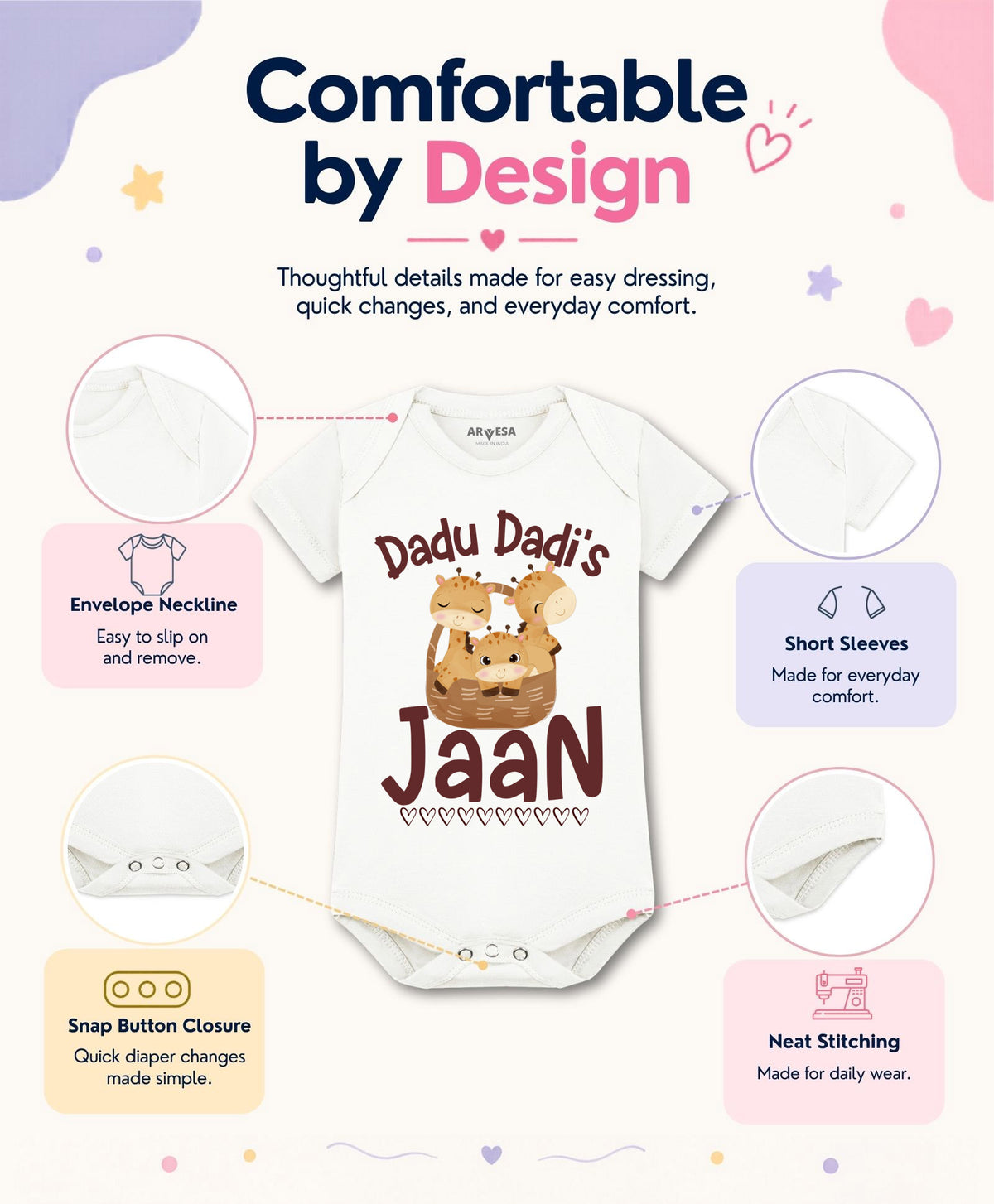 No | Dada Dadi Jaan - Romper