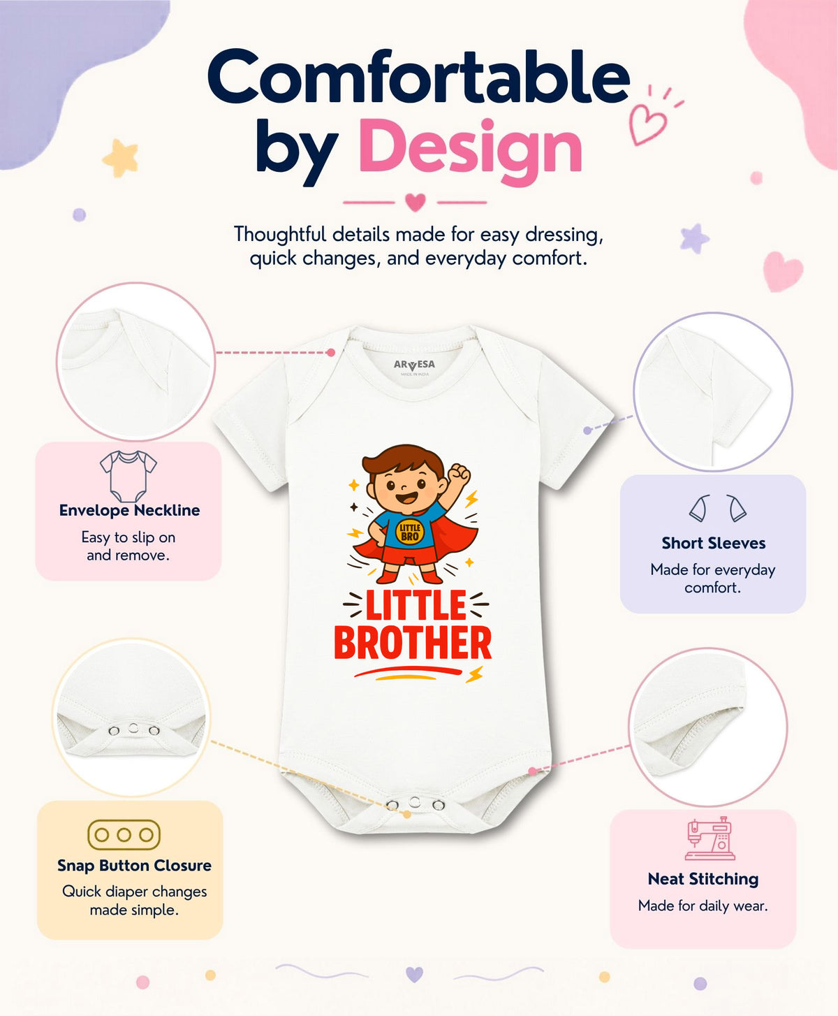 No | Little Brother - Romper