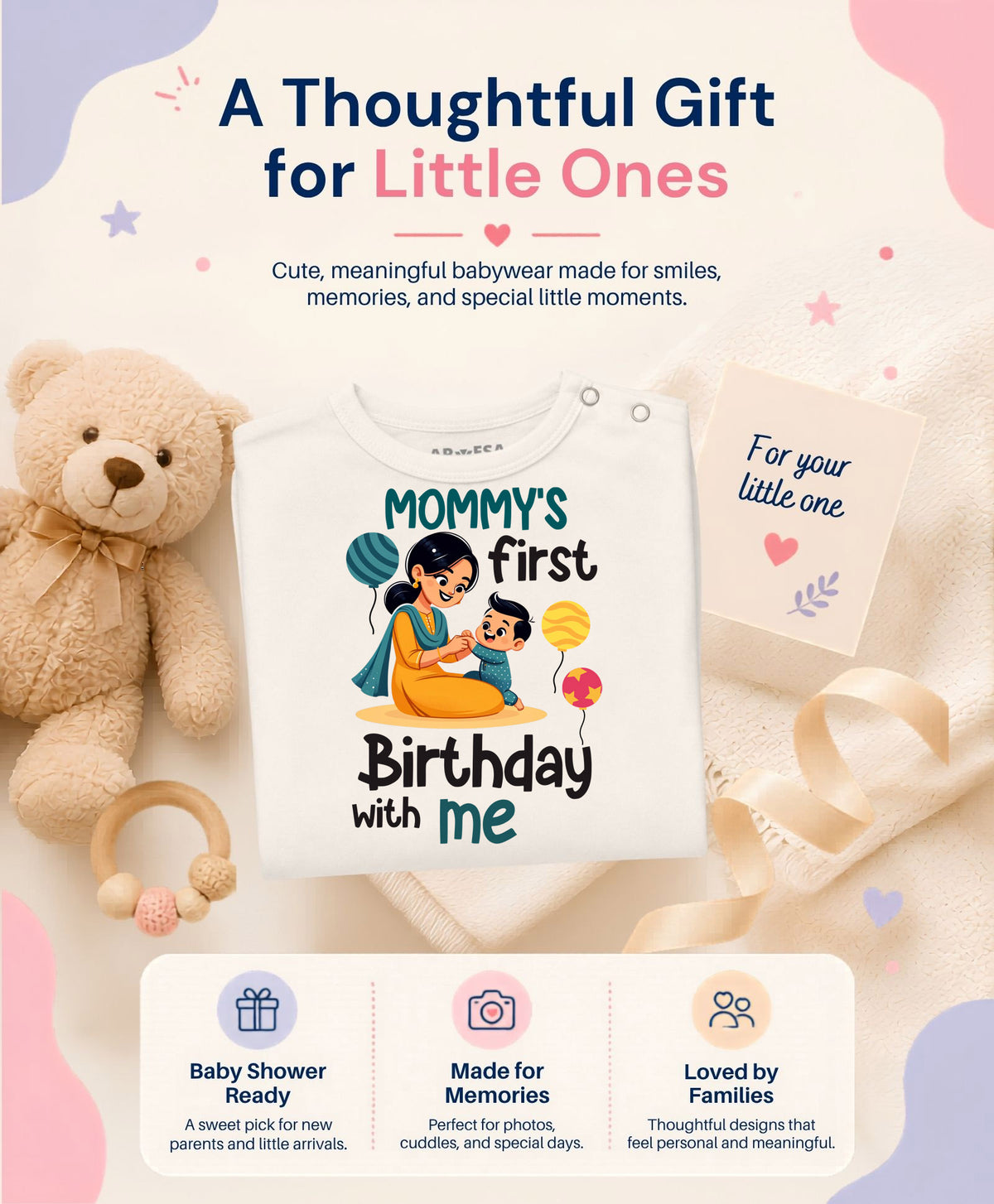 No | Mommy First Birthday With Me Mom Birthday - Jumpsuit