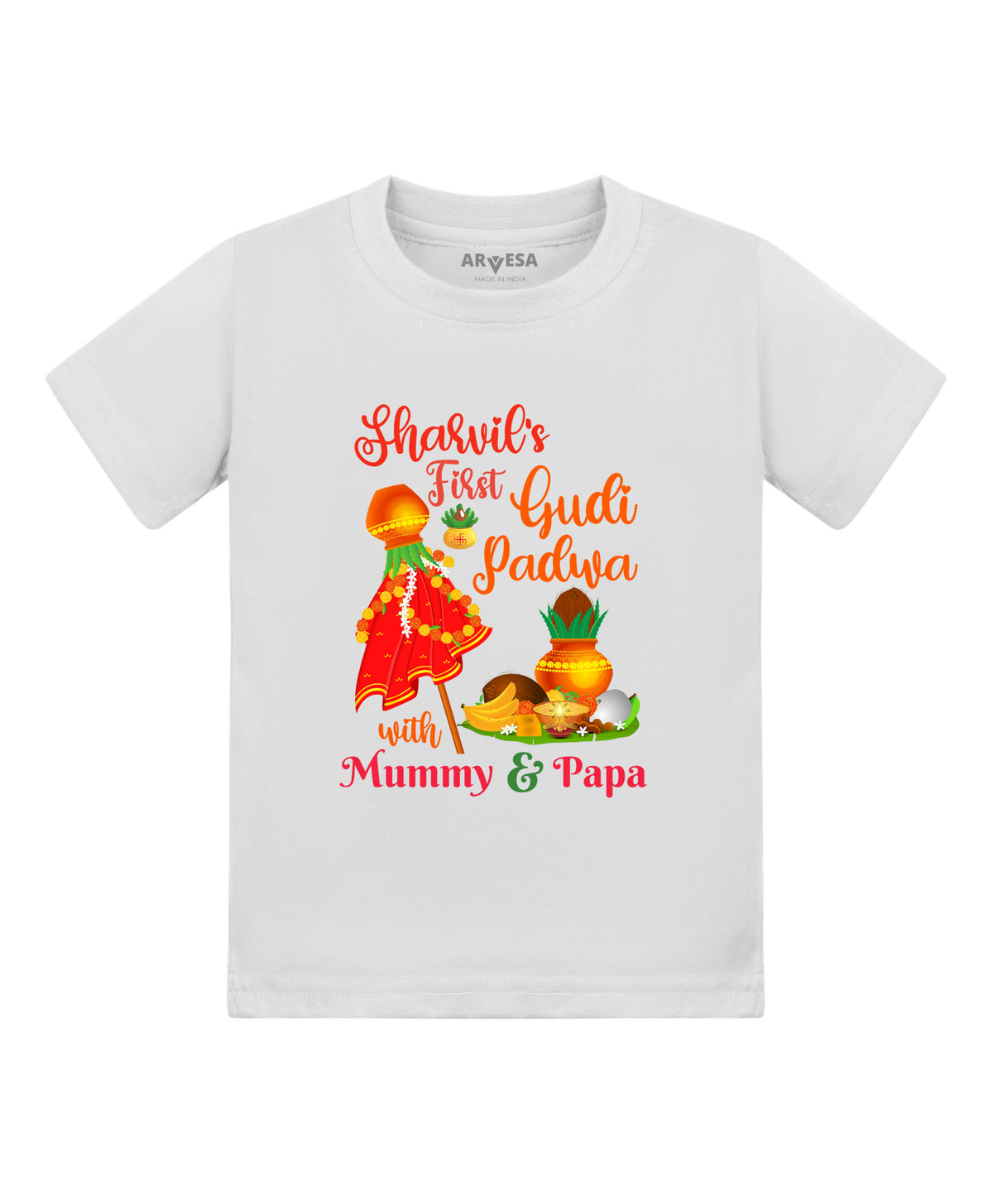 Yes | My First Gudi Padwa - T-shirt