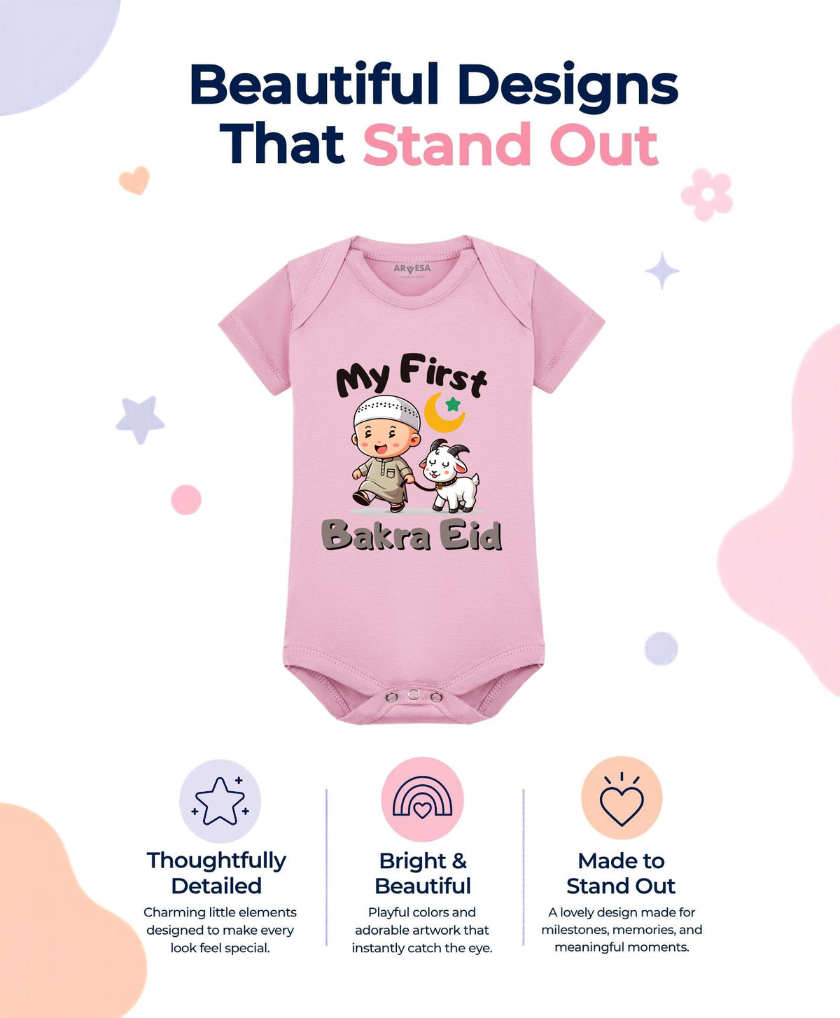 No | My First Eid - Romper