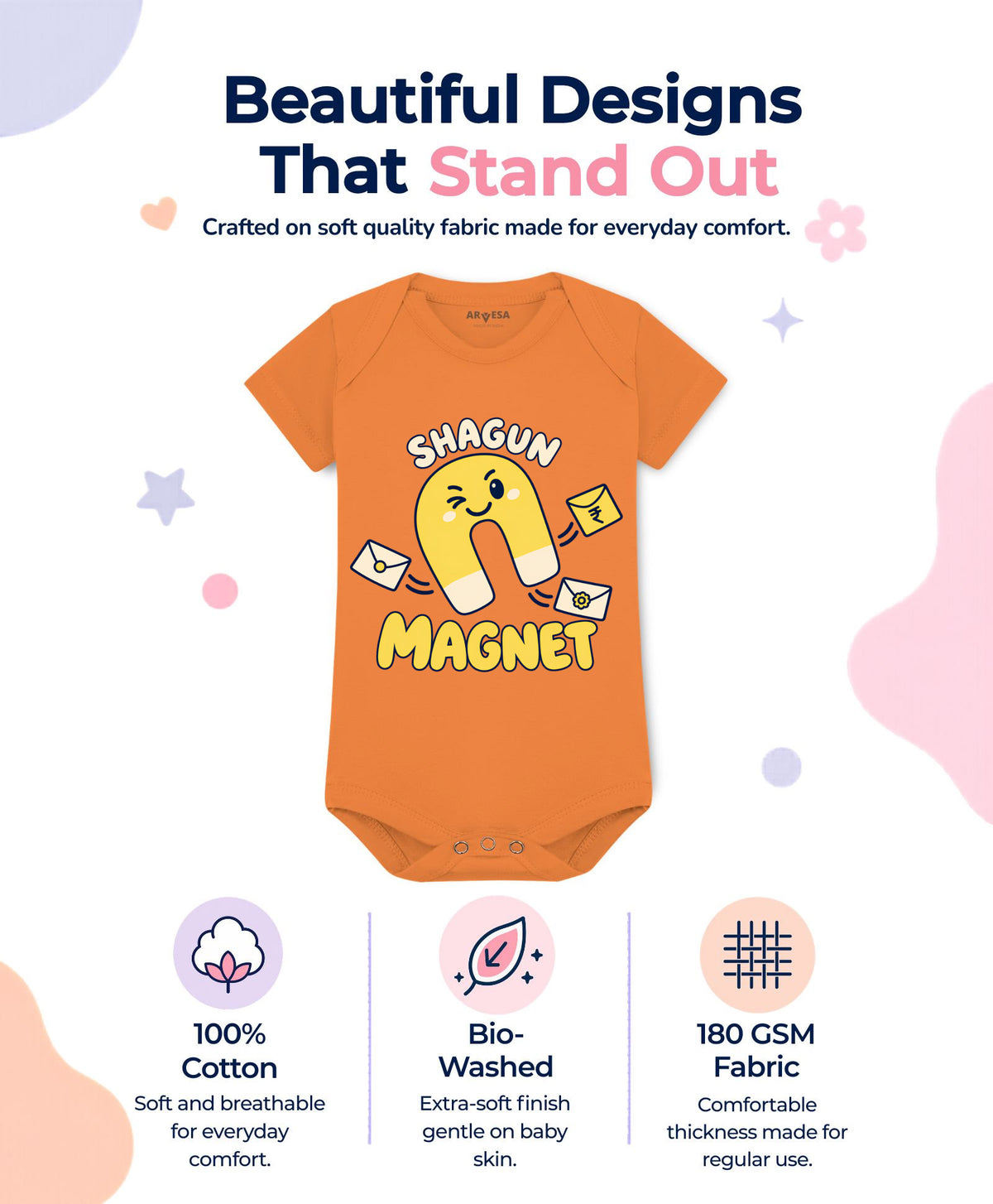 Shagun Magnet Diwali - Romper
