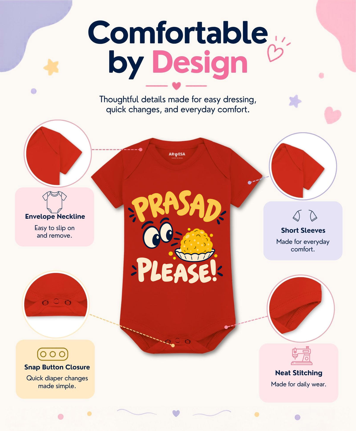 Prasad Please Diwali - Romper