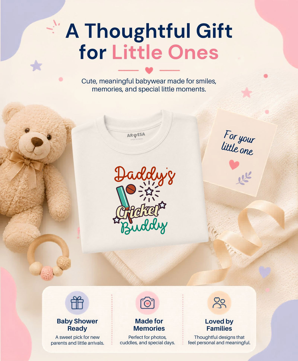 No | Daddy Cricket Buddy - T-shirt