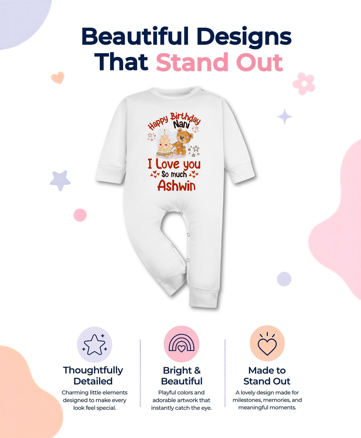 Yes | Happy Birthday Nani Family Birthday - Jumpsuit