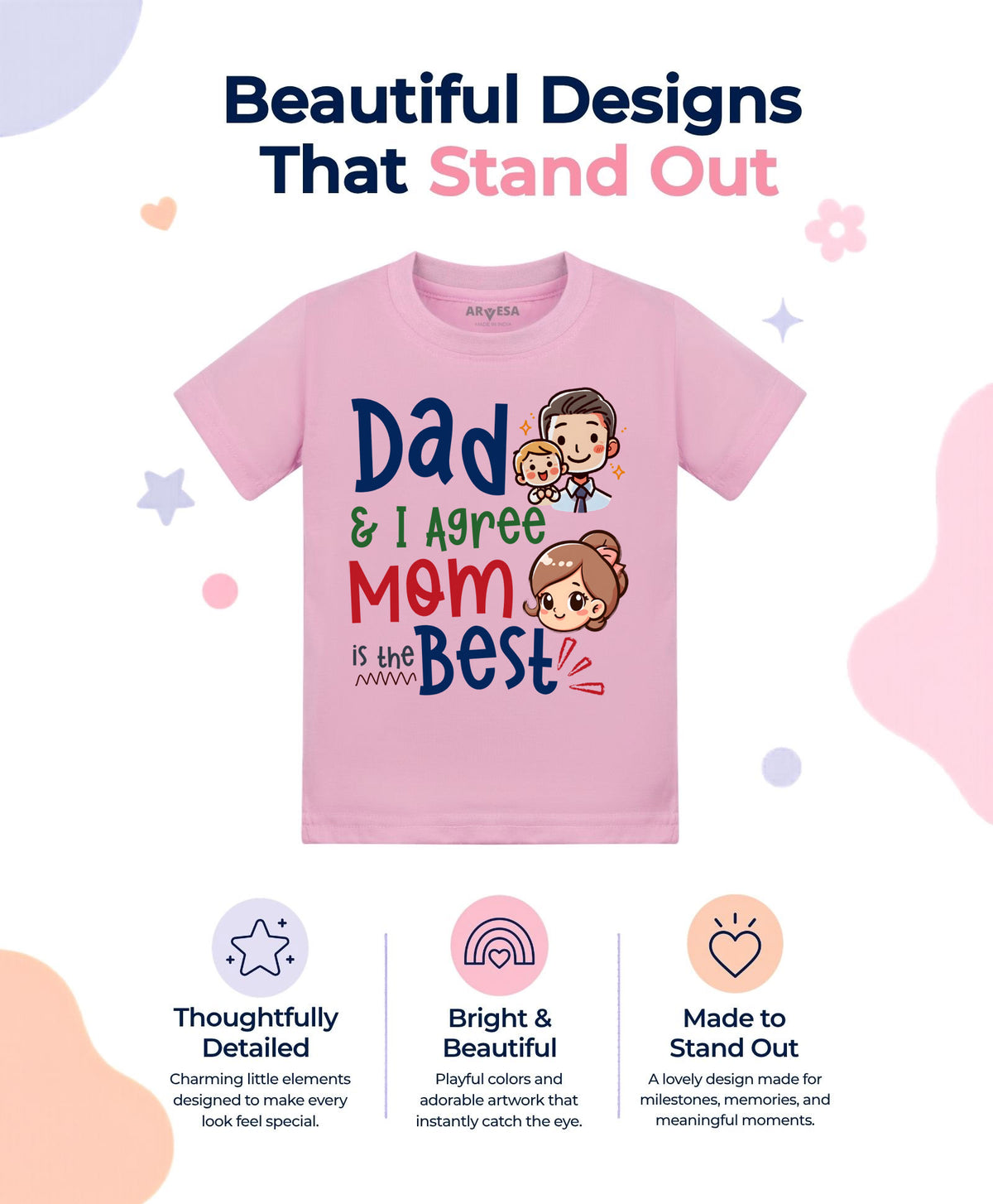 No | Daddy & I Agree Mommy Is Best - T-shirt