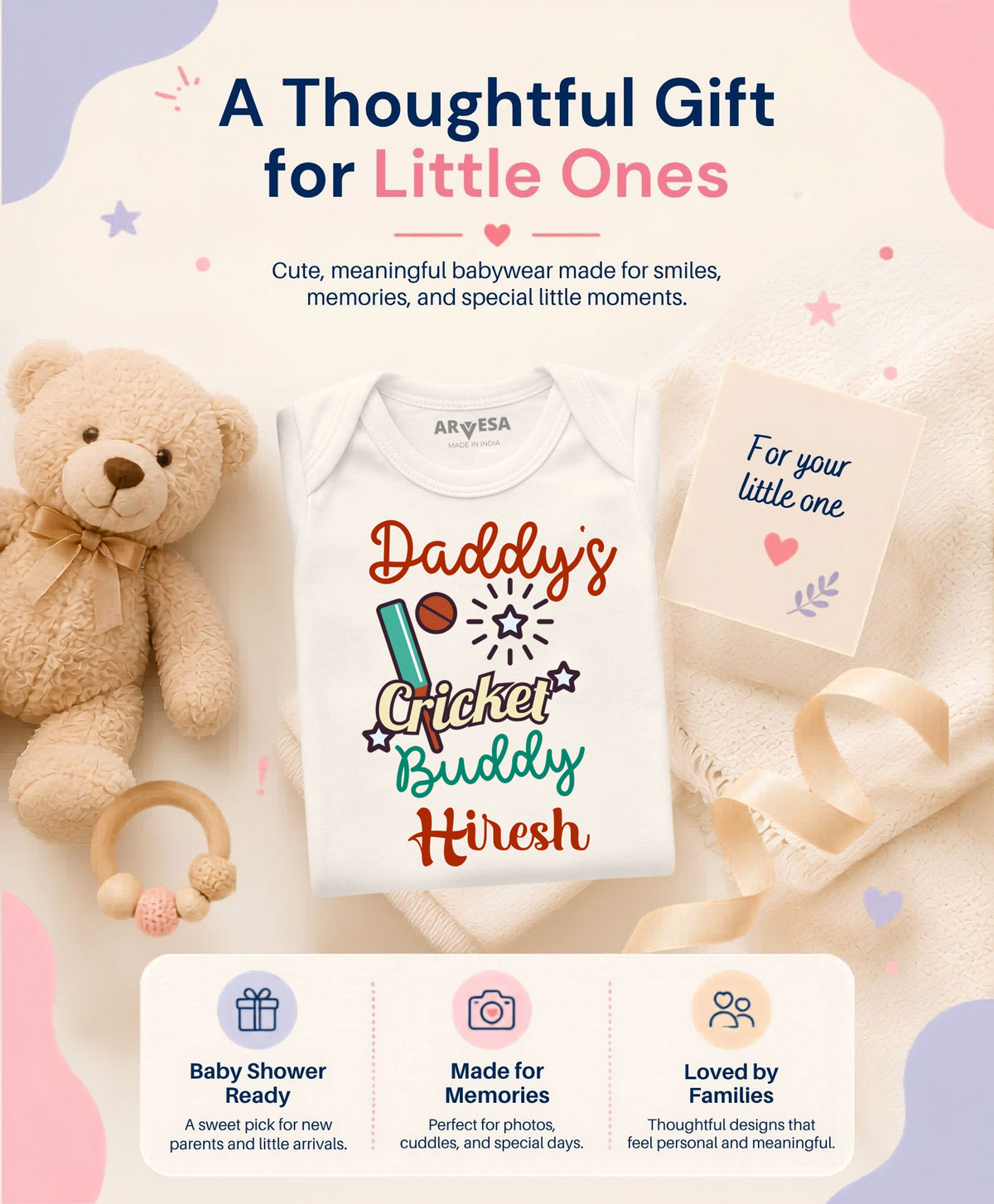 Yes | Daddy Cricket Buddy - Romper