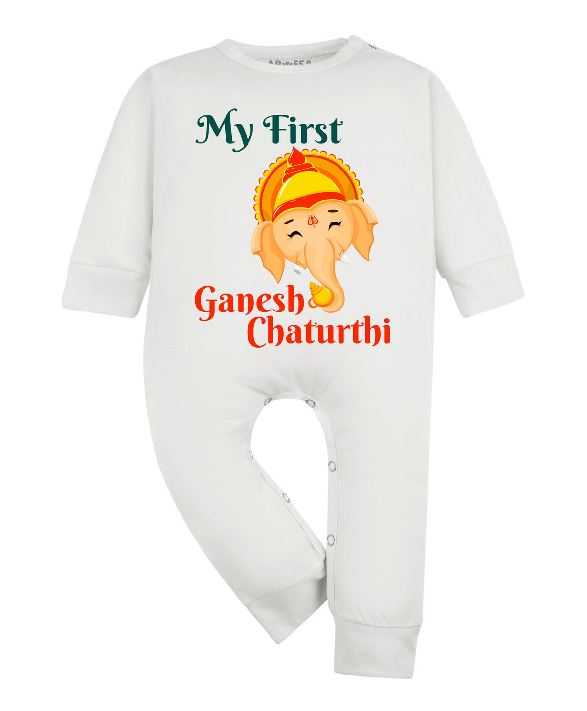 No | My First Ganesh Chaturthi - Jumpsuit