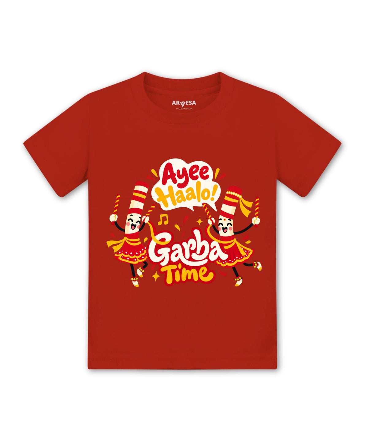 Ayee Haalo! Garba Time Navratri - T-shirt