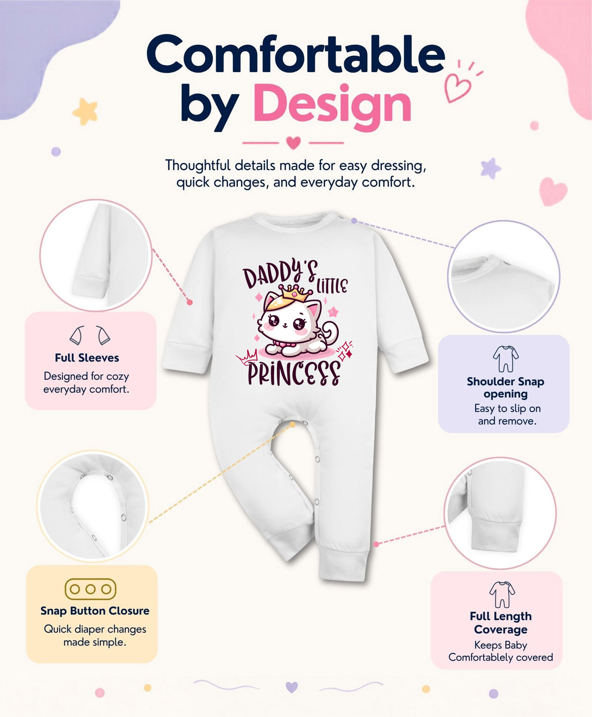 No | Daddy Little Princess - Jumpsuit