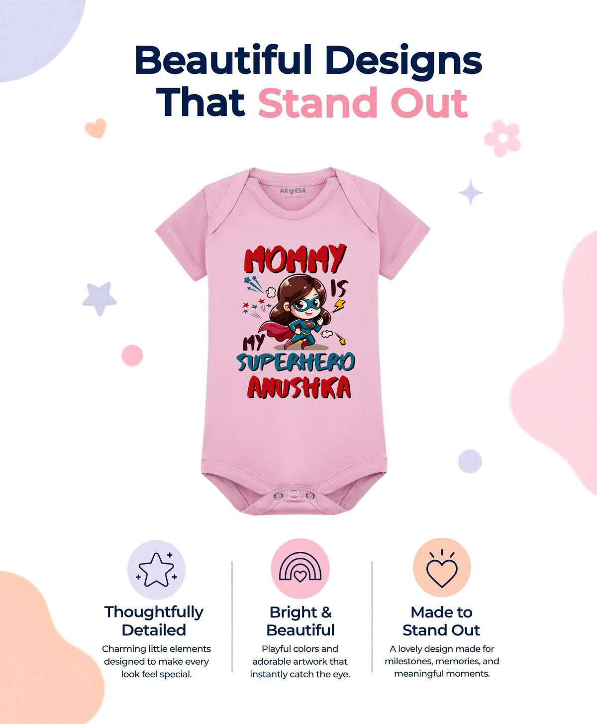 Yes | Mommy Is My Superhero - Romper