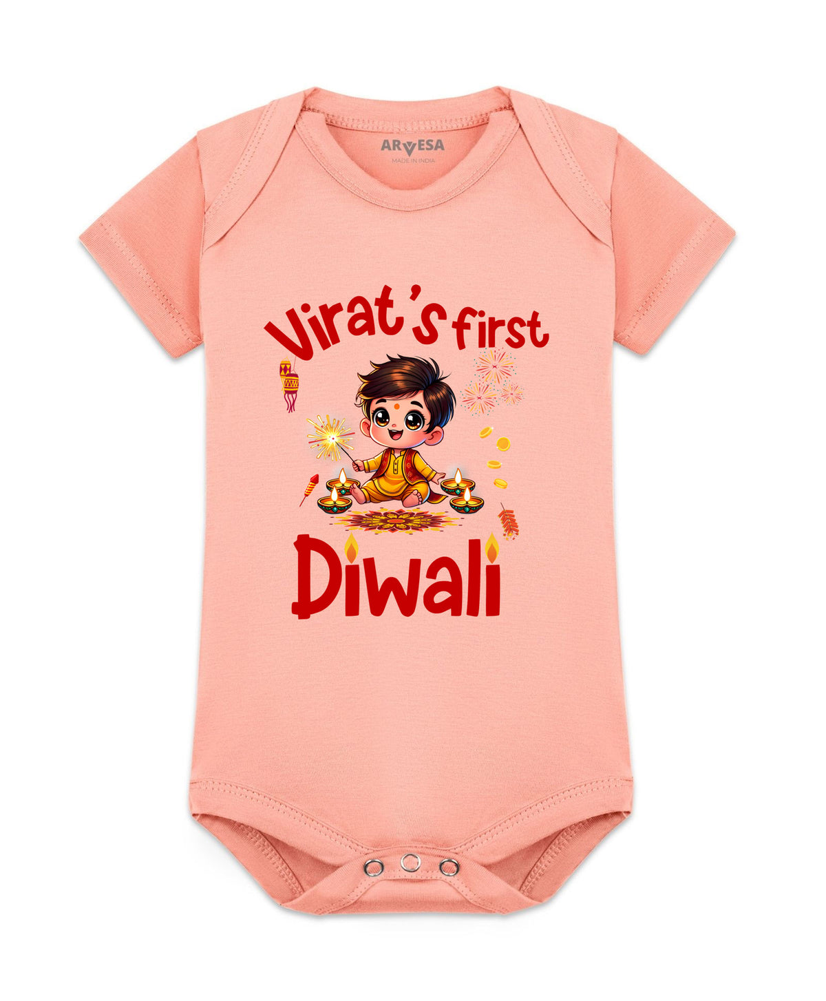 Yes | My First Diwali - Romper