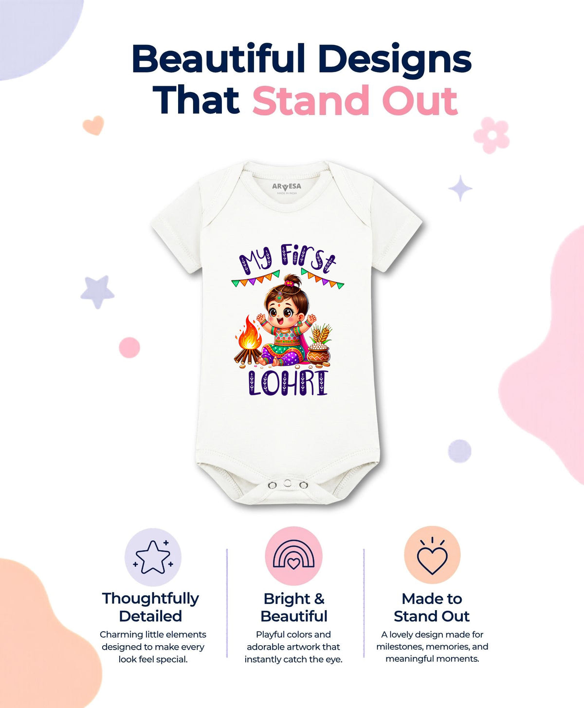 No | My First Lohri - Romper