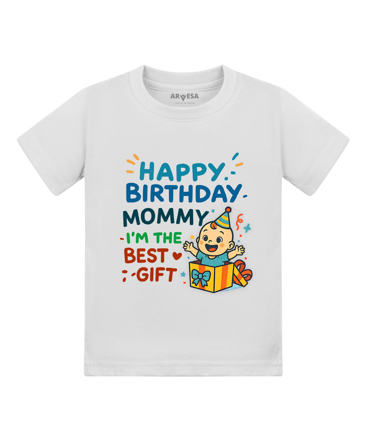 No | Happy Birthday Mommy I'm The Best Gift Mom Birthday - T-shirt