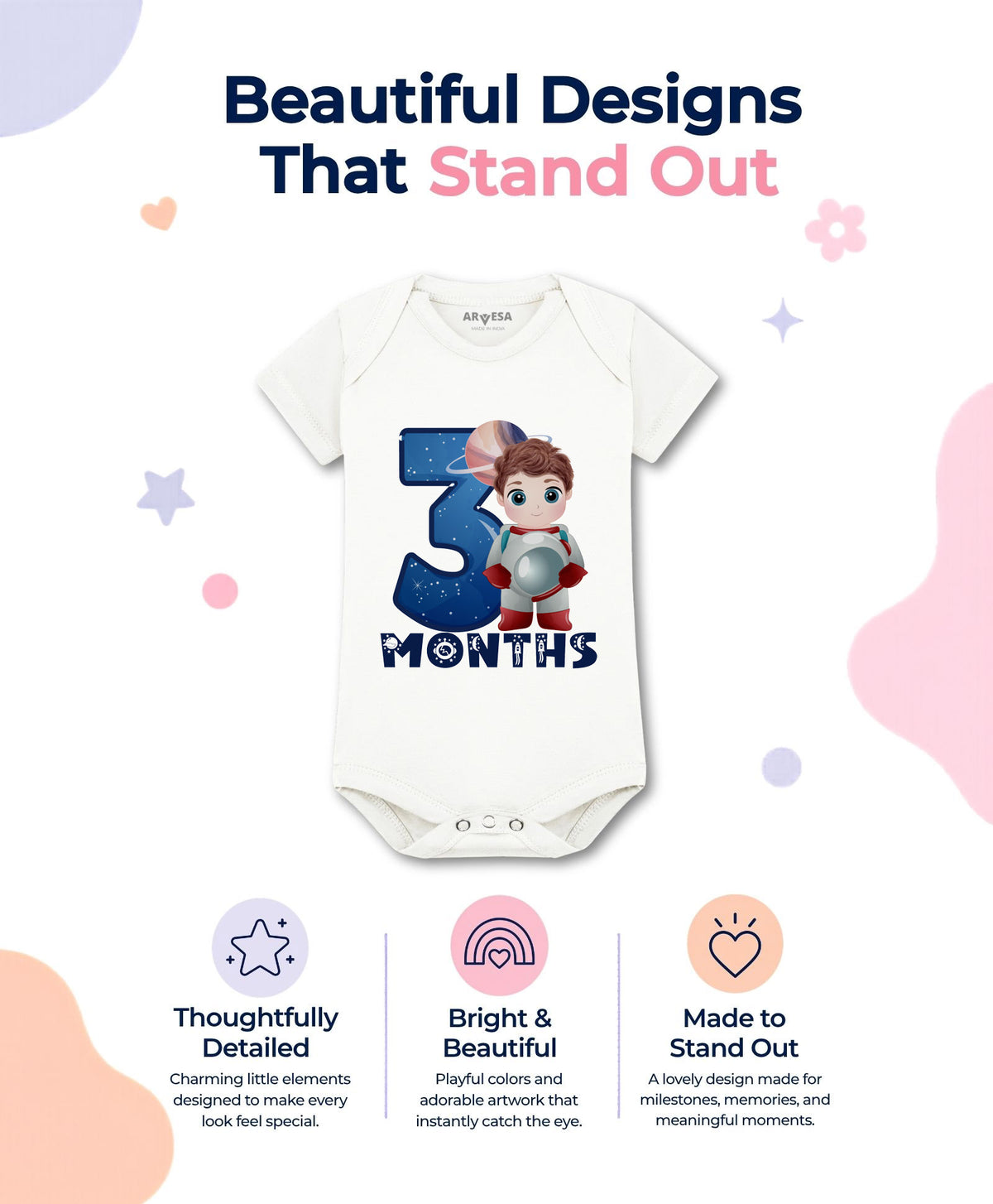 No | 3 Month - Romper