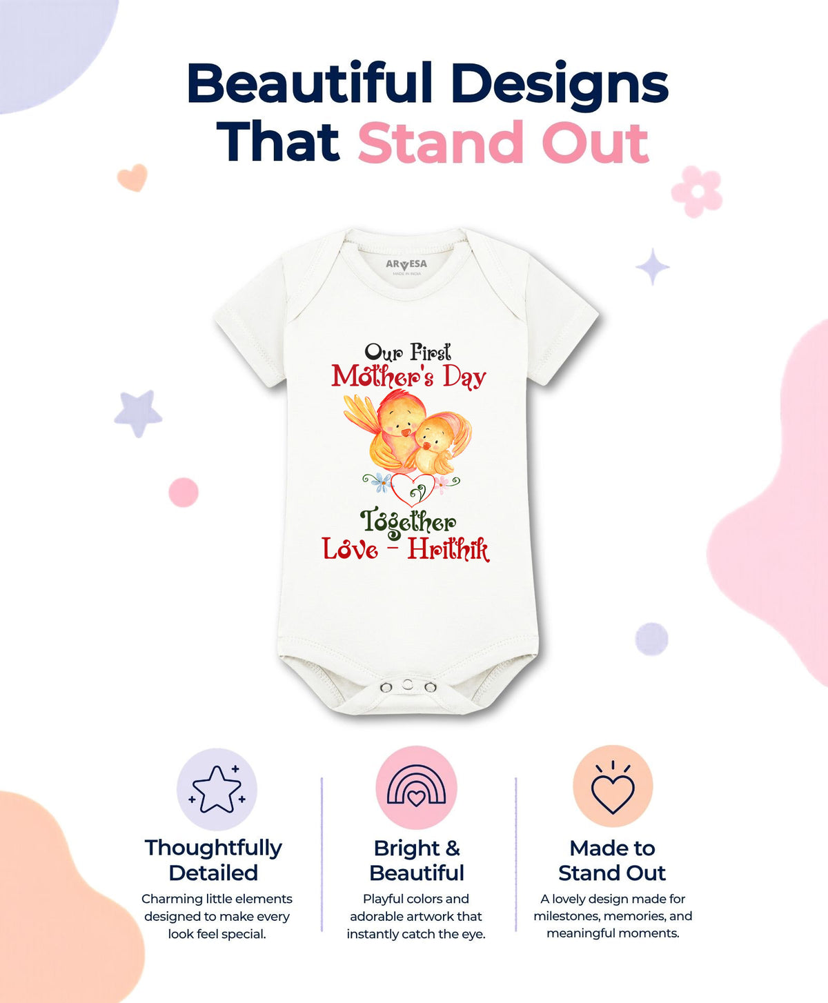 Yes | Happy Mother Days Mothers Day - Romper