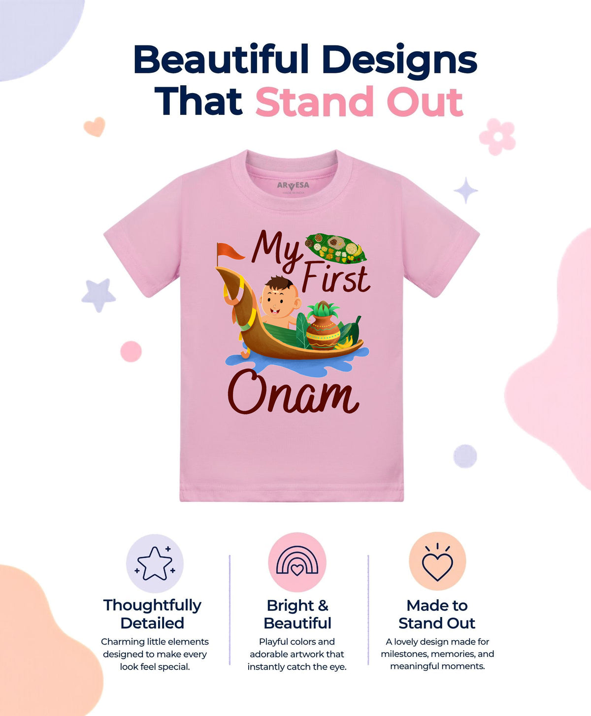 No | My First Onam - T-shirt