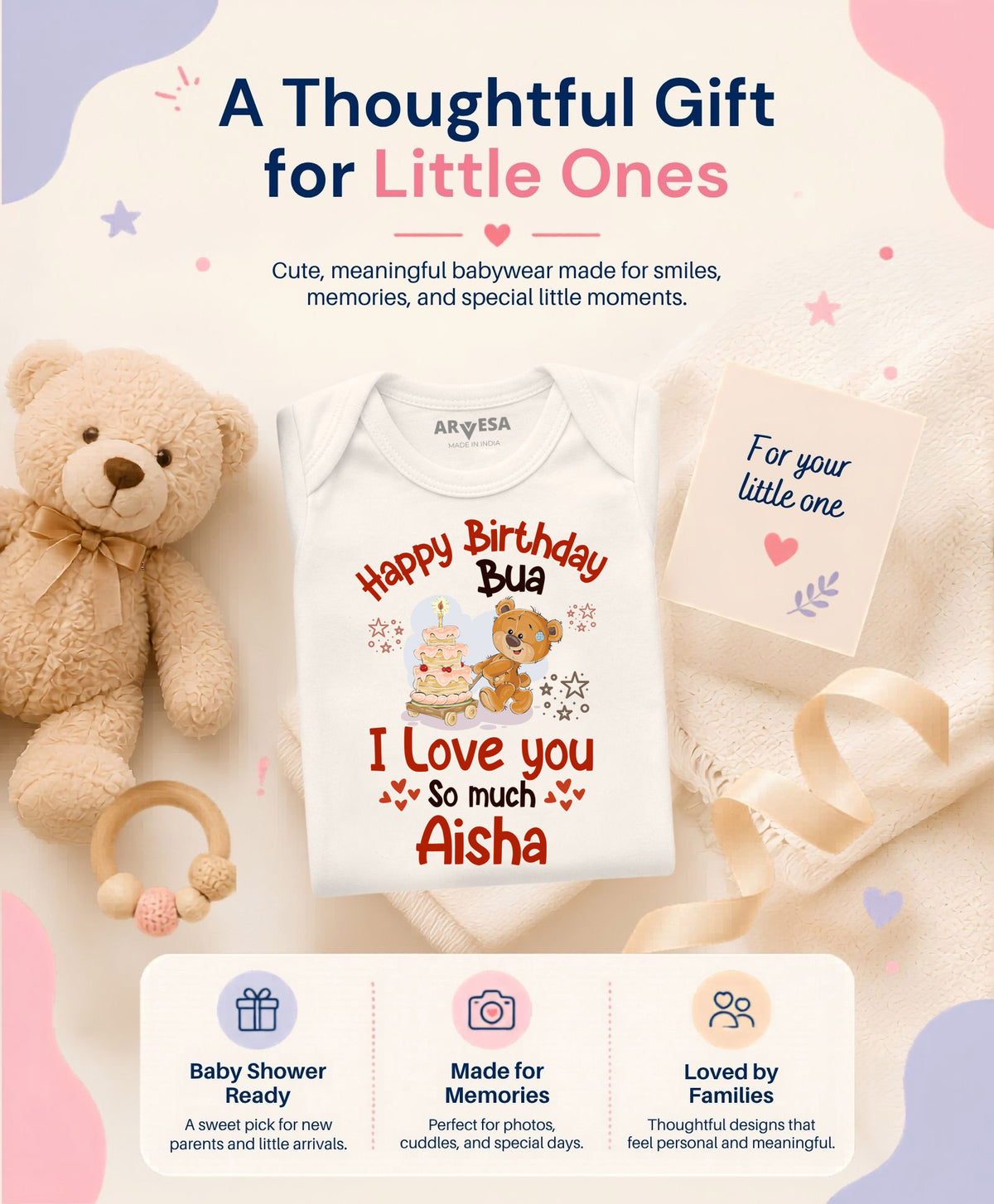 Yes | Happy Birthday Bua Family Birthday - Romper