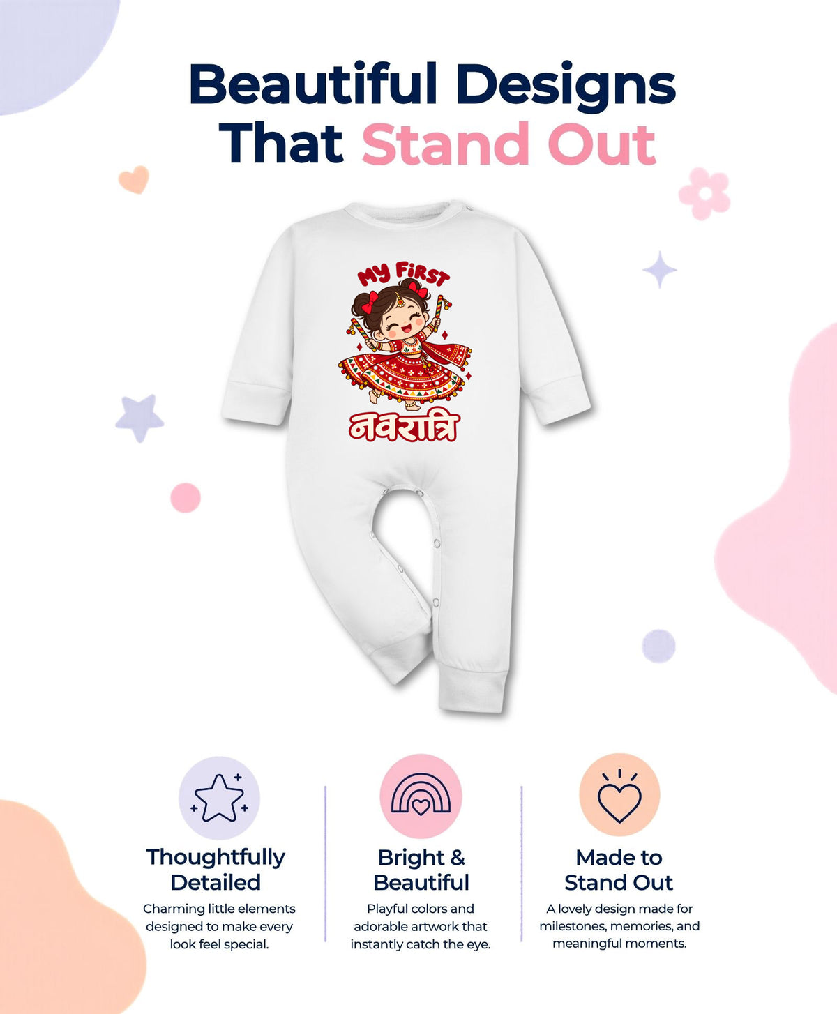 No | My First Navratri - Jumpsuit