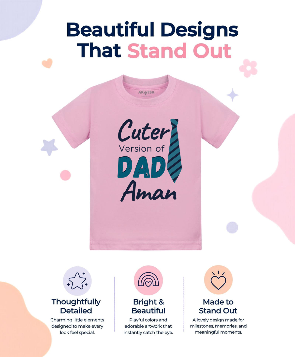 Yes | Cutest Version Of Dad - T-shirt