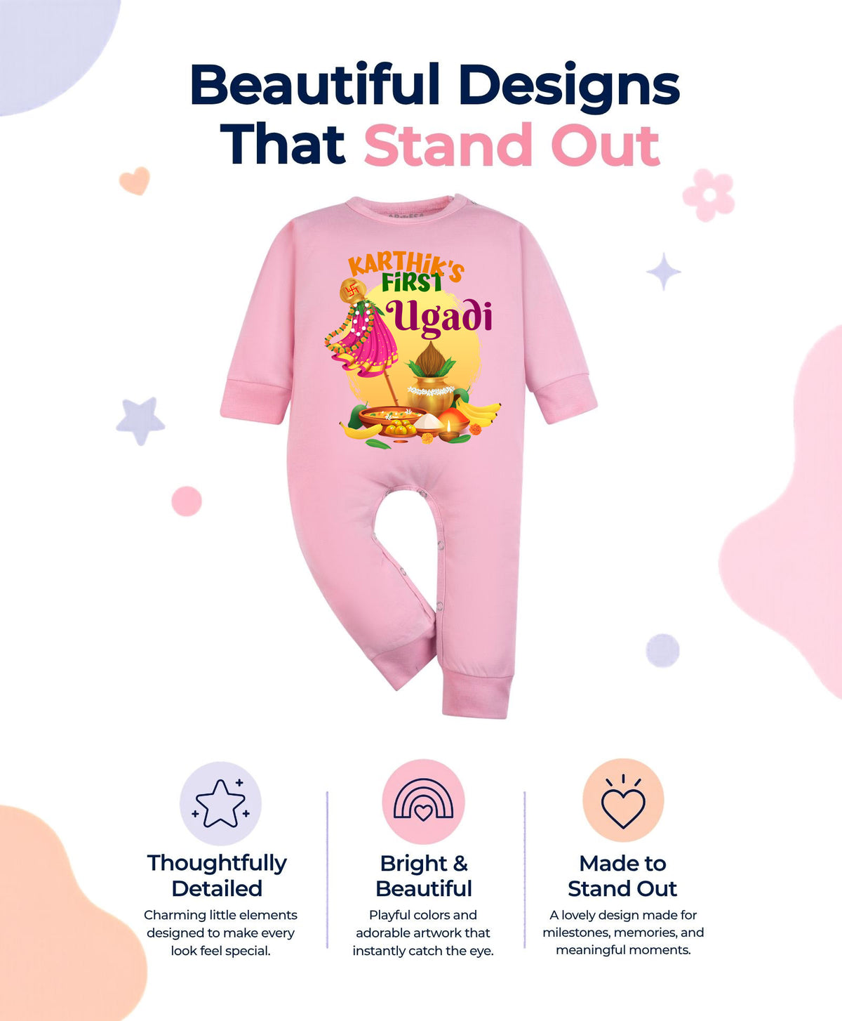 Yes | My First Ugadi - Jumpsuit