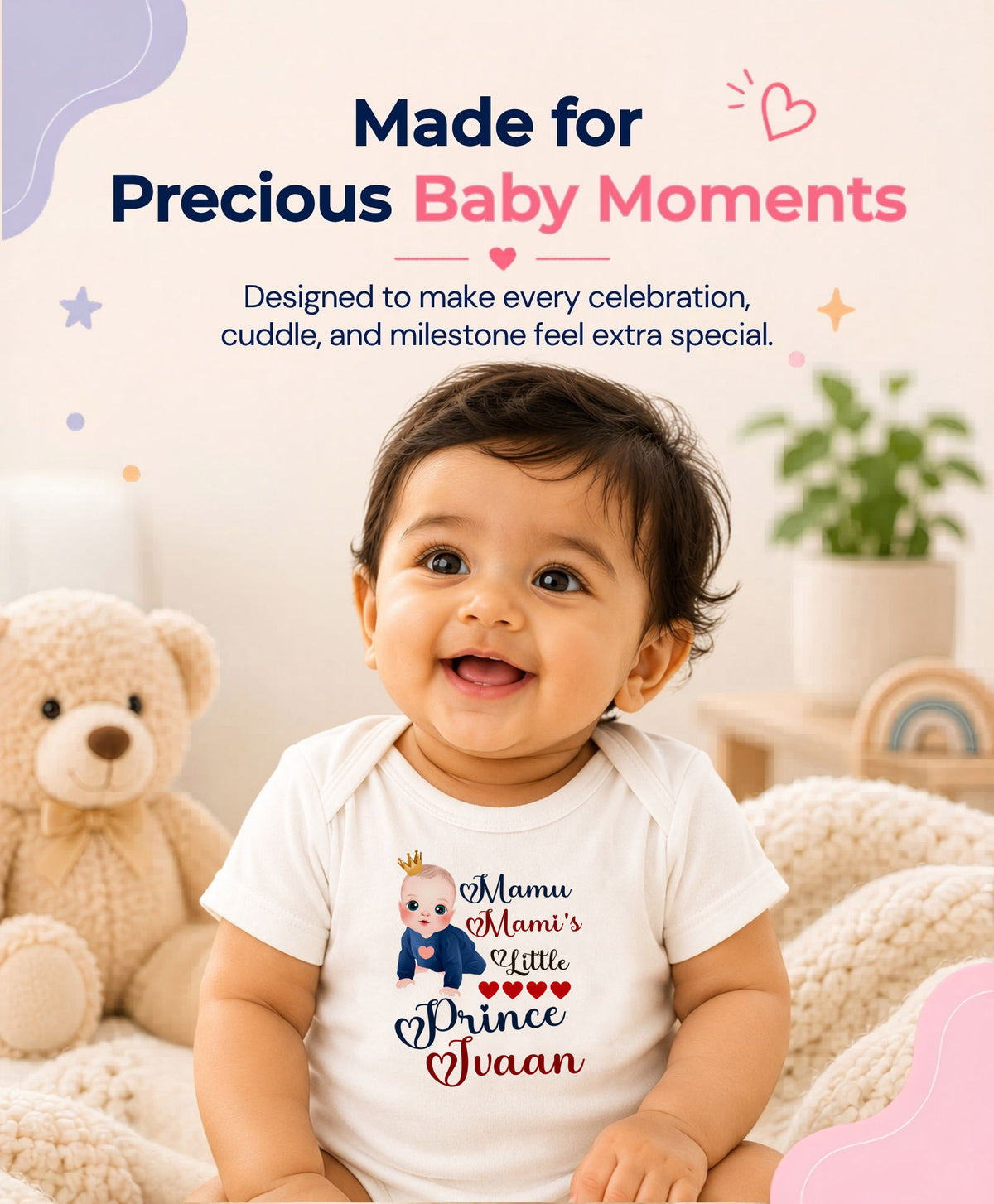 Yes | Mamu Mami'S Little Prince - Romper