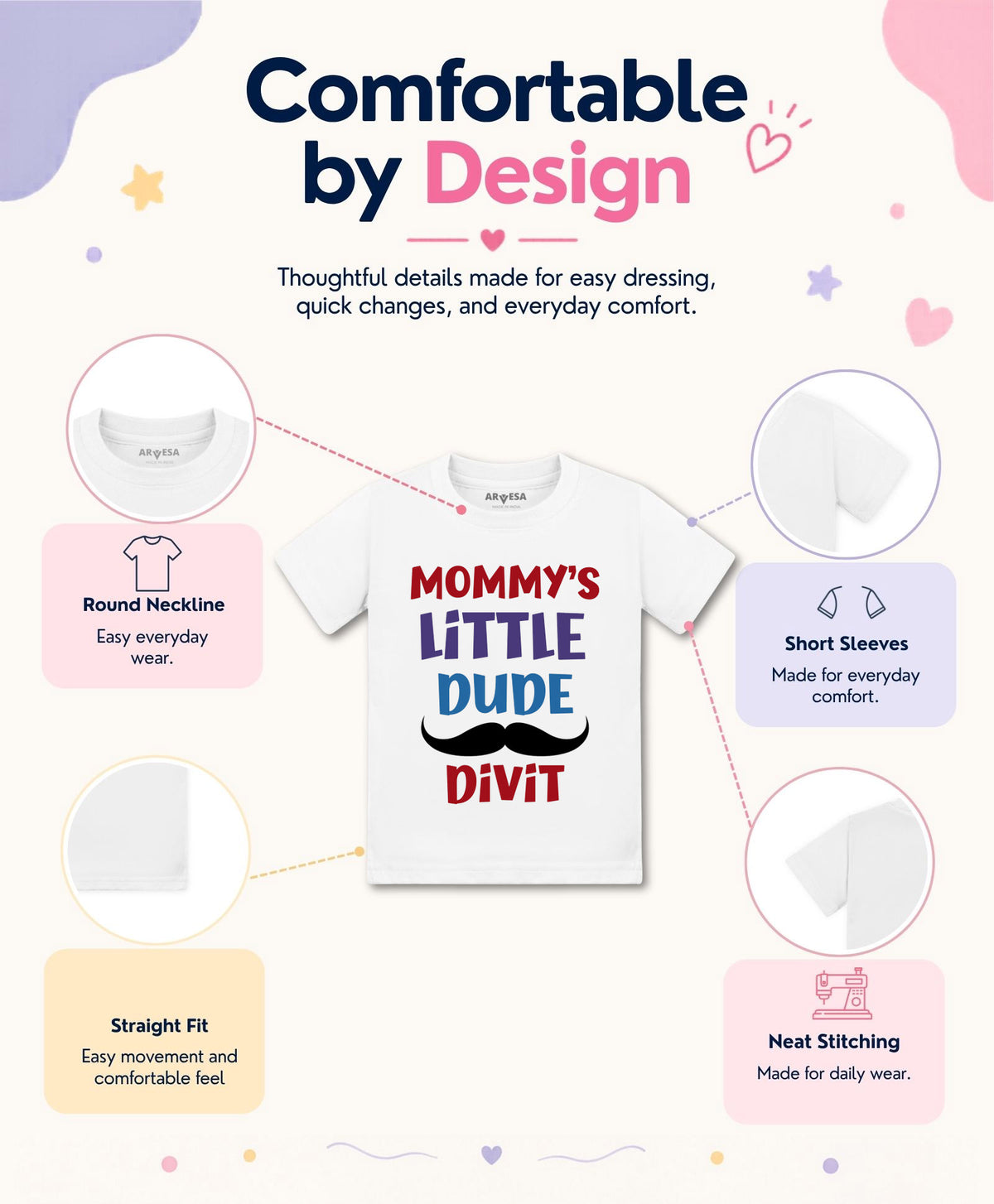 Yes | Mommy Little Dude - T-shirt