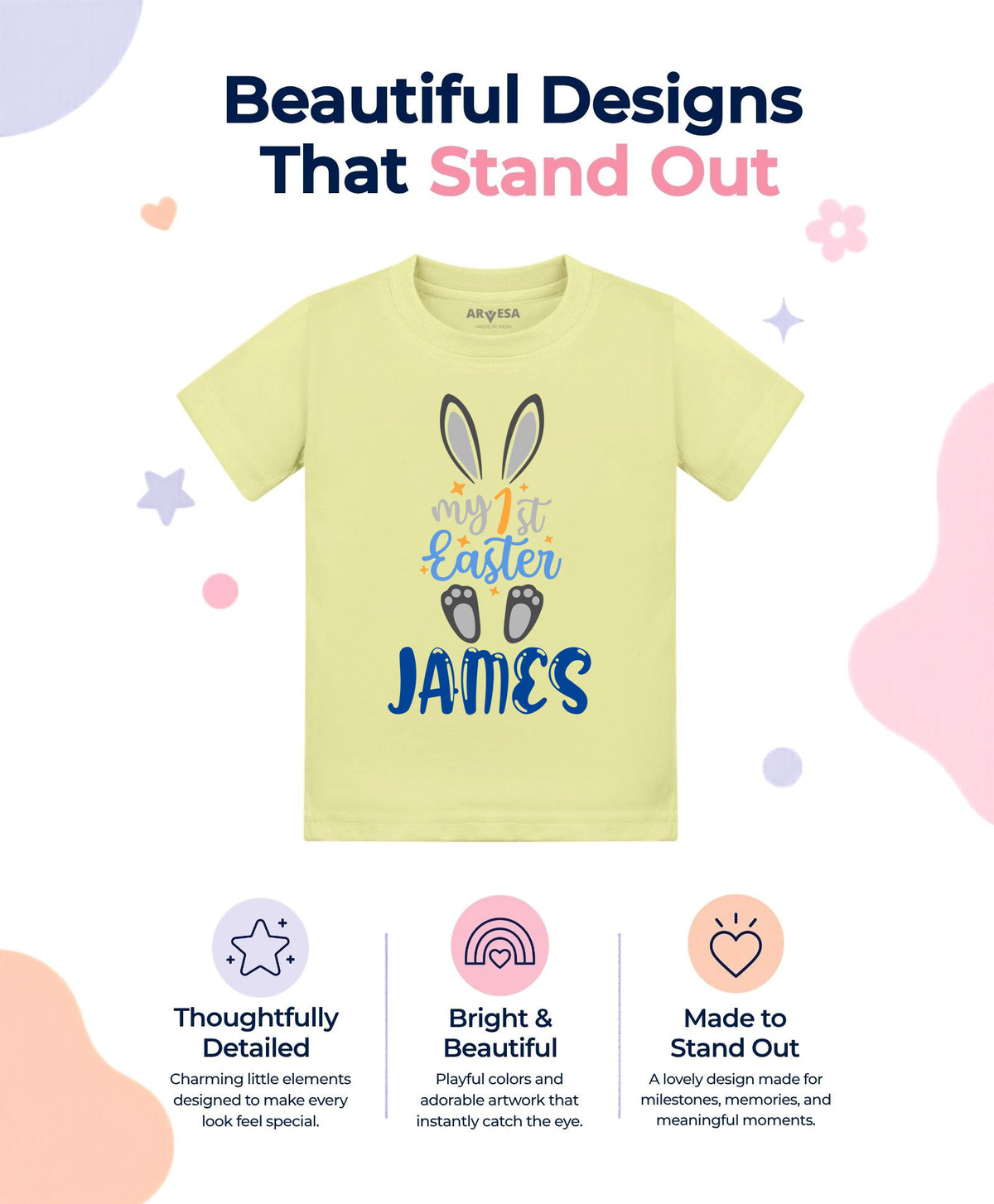 Yes | My First Easter - T-shirt