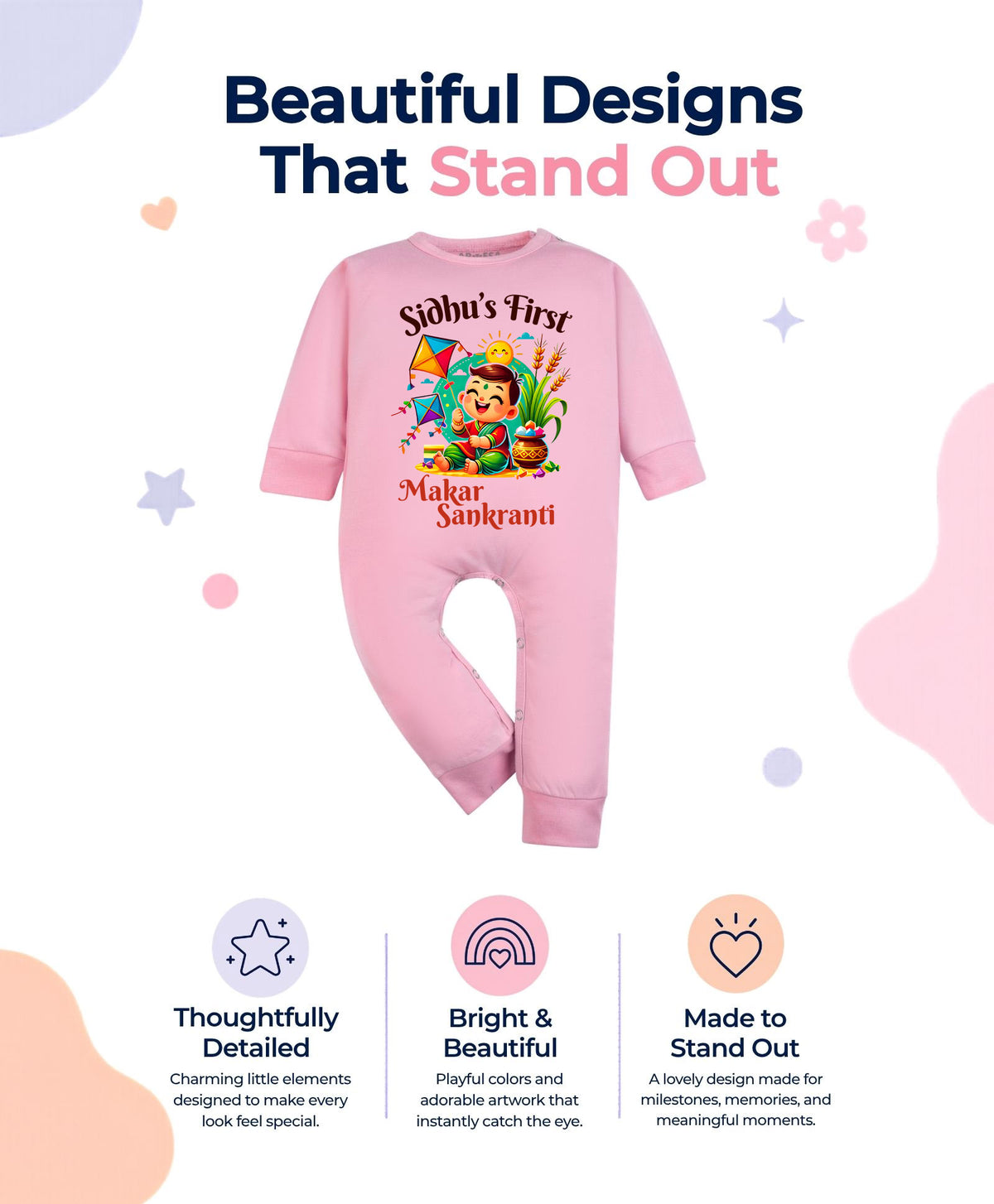 Yes | My First Makar sankranti - Jumpsuit