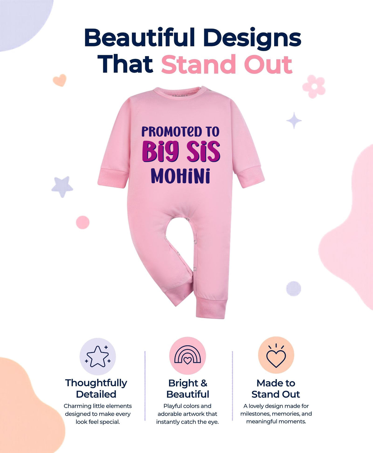 Yes | Promoted To Big Sis Sister - Jumpsuit