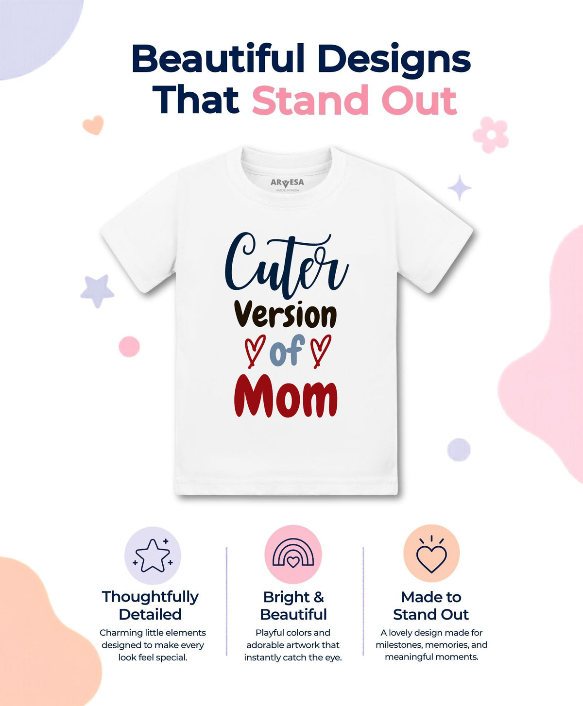 No | Cuter Version Of Mom - T-shirt