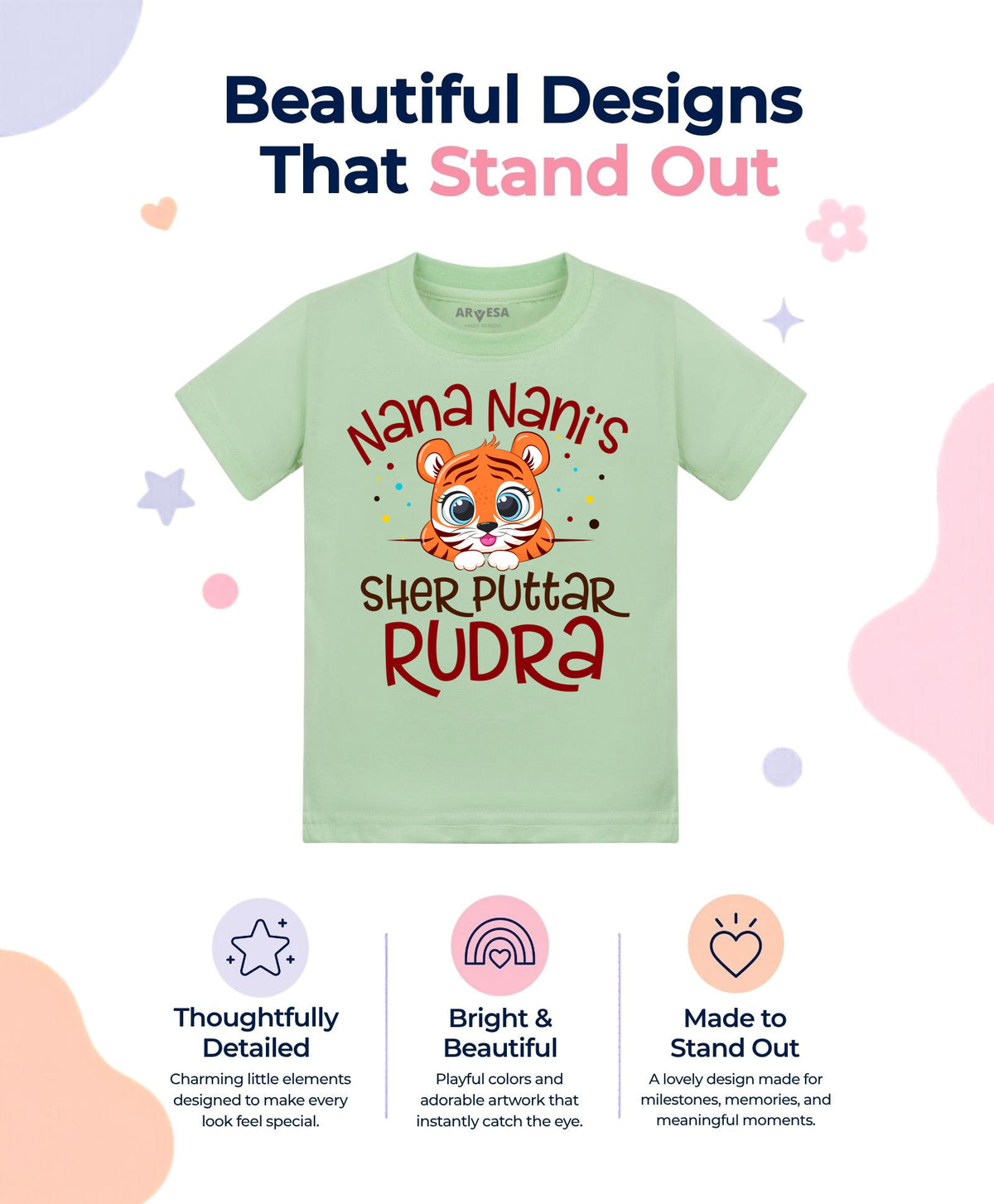 Yes | Nana Nani Sher Puttar - T-shirt