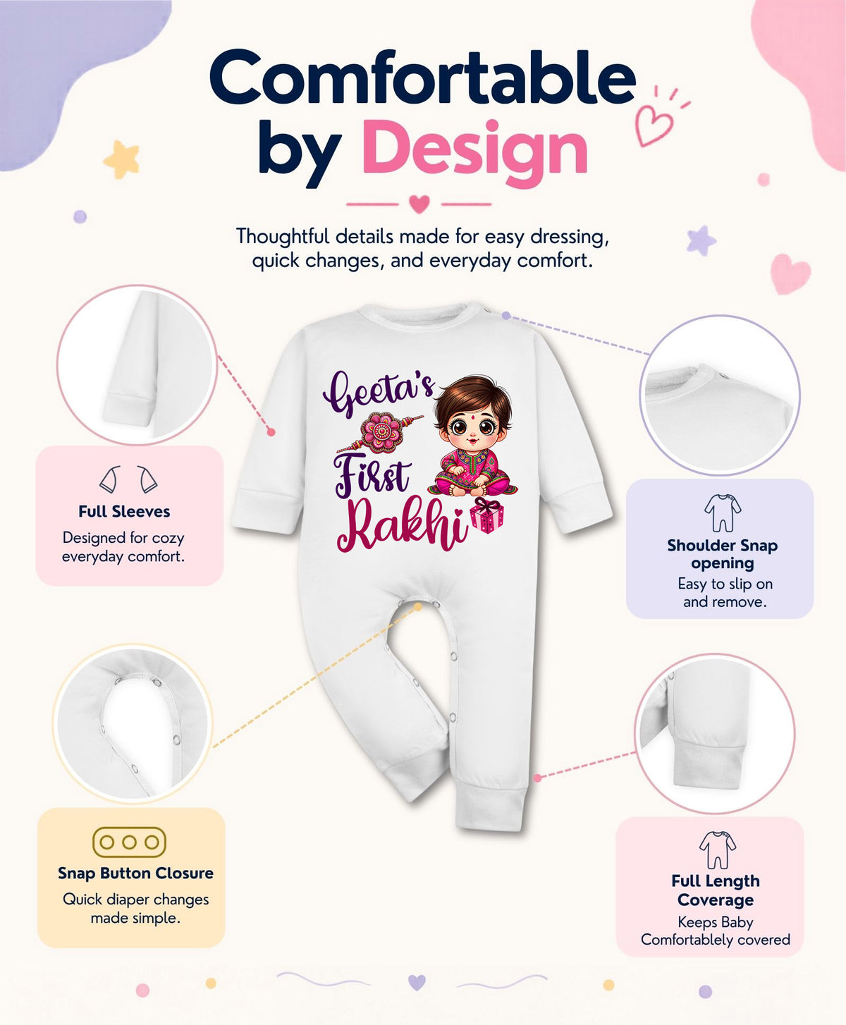 Yes | My First Rakhi - Jumpsuit