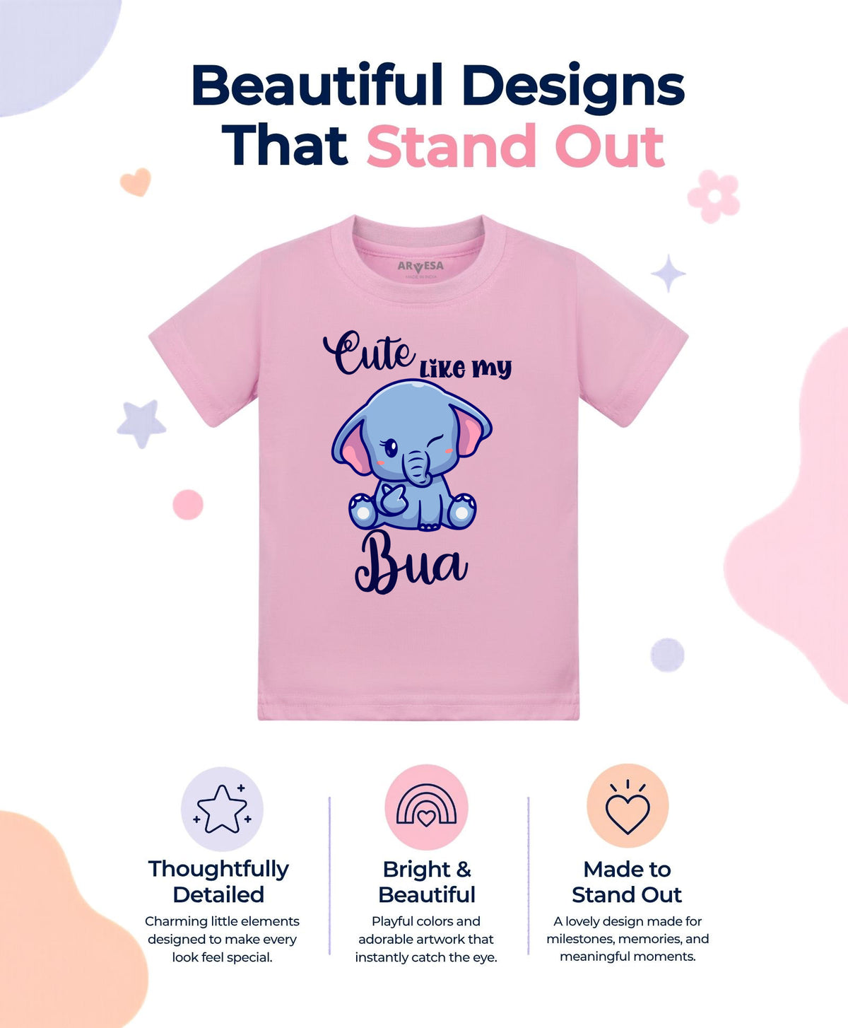 No | Cute Like My Bua - T-shirt