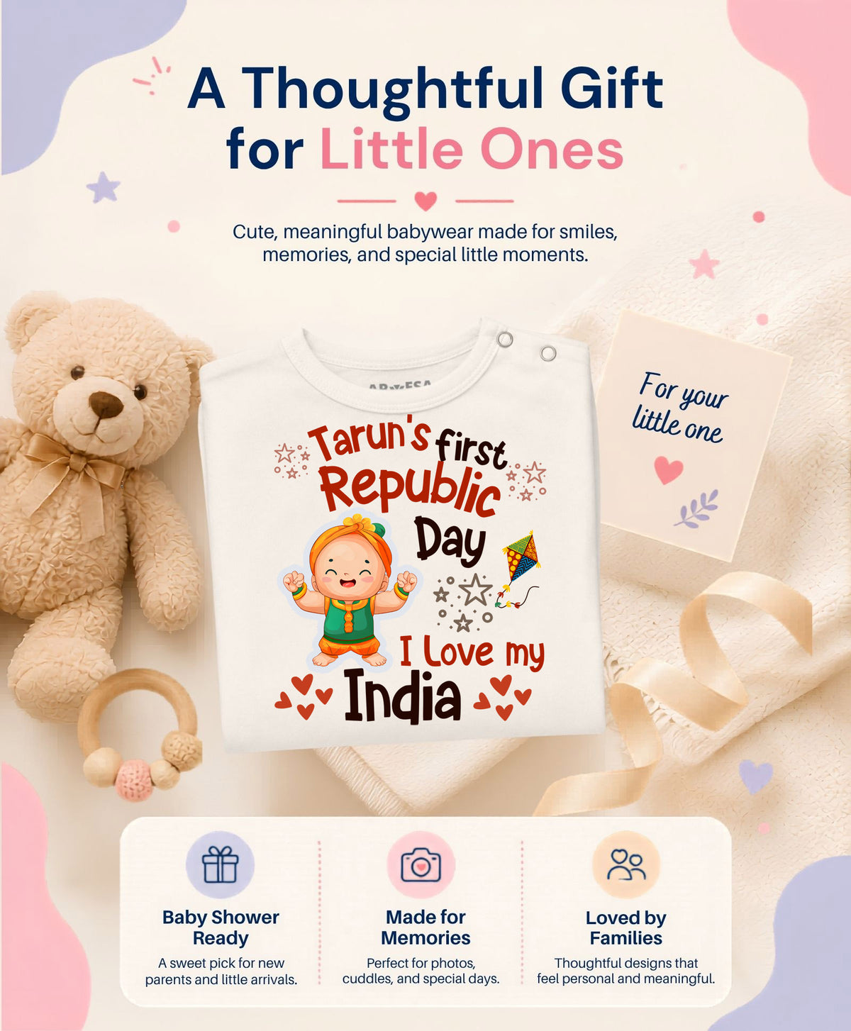 Yes | My First Republic Day - Jumpsuit